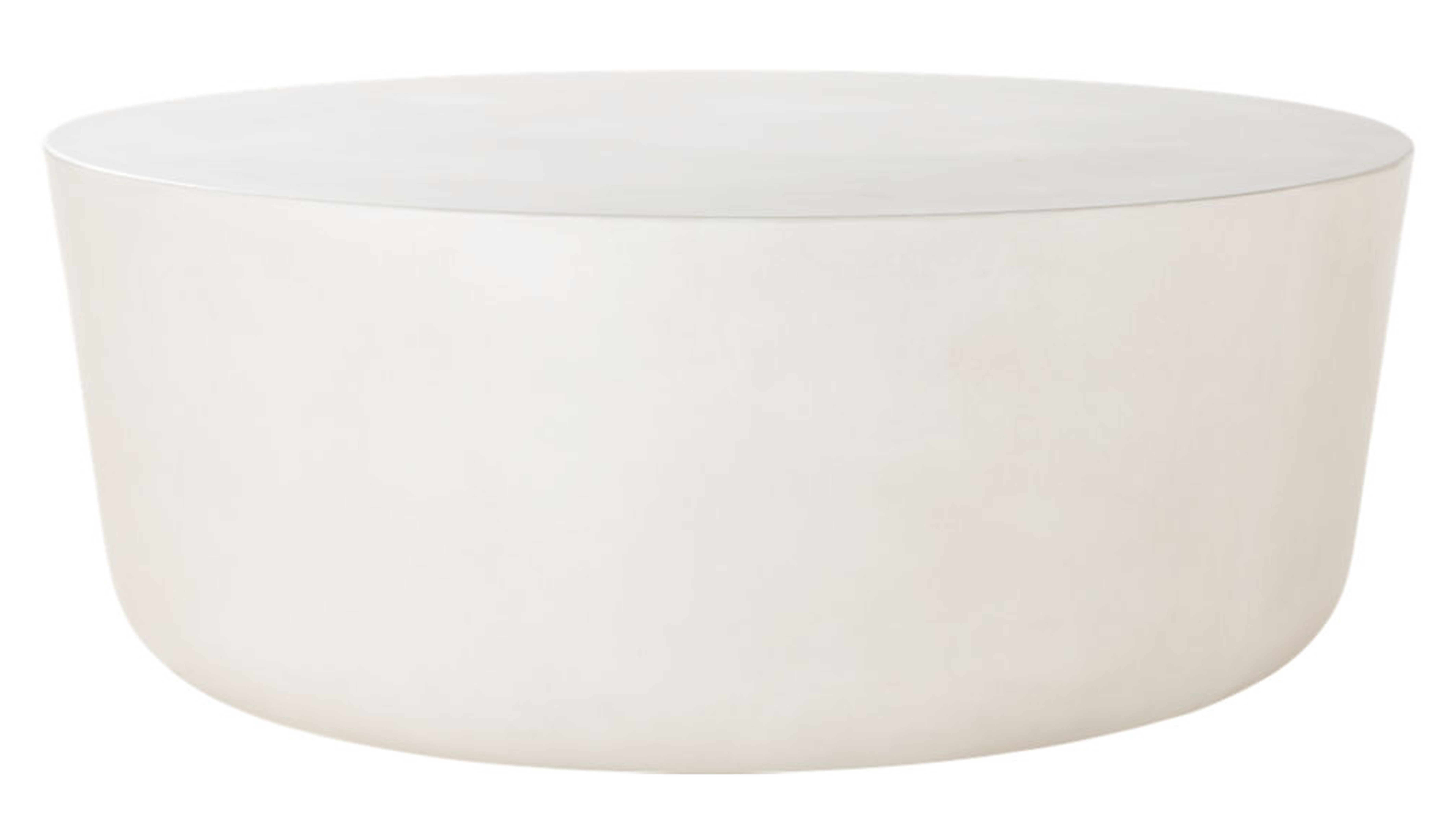 Cap Ivory Cement Small Coffee Table Small - CB2