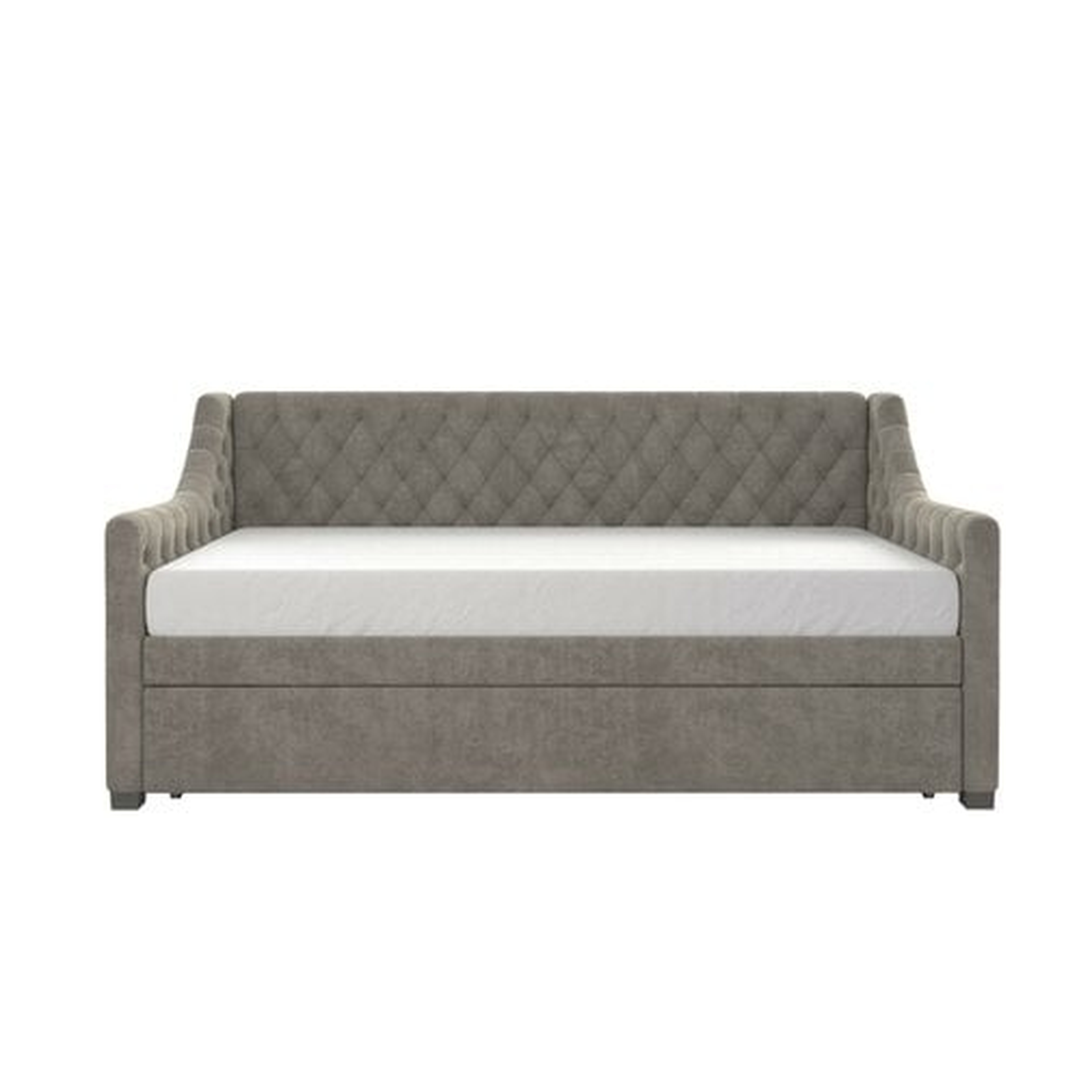 Monarch Hill Ambrosia Upholstered Twin Daybed with Trundle - Wayfair