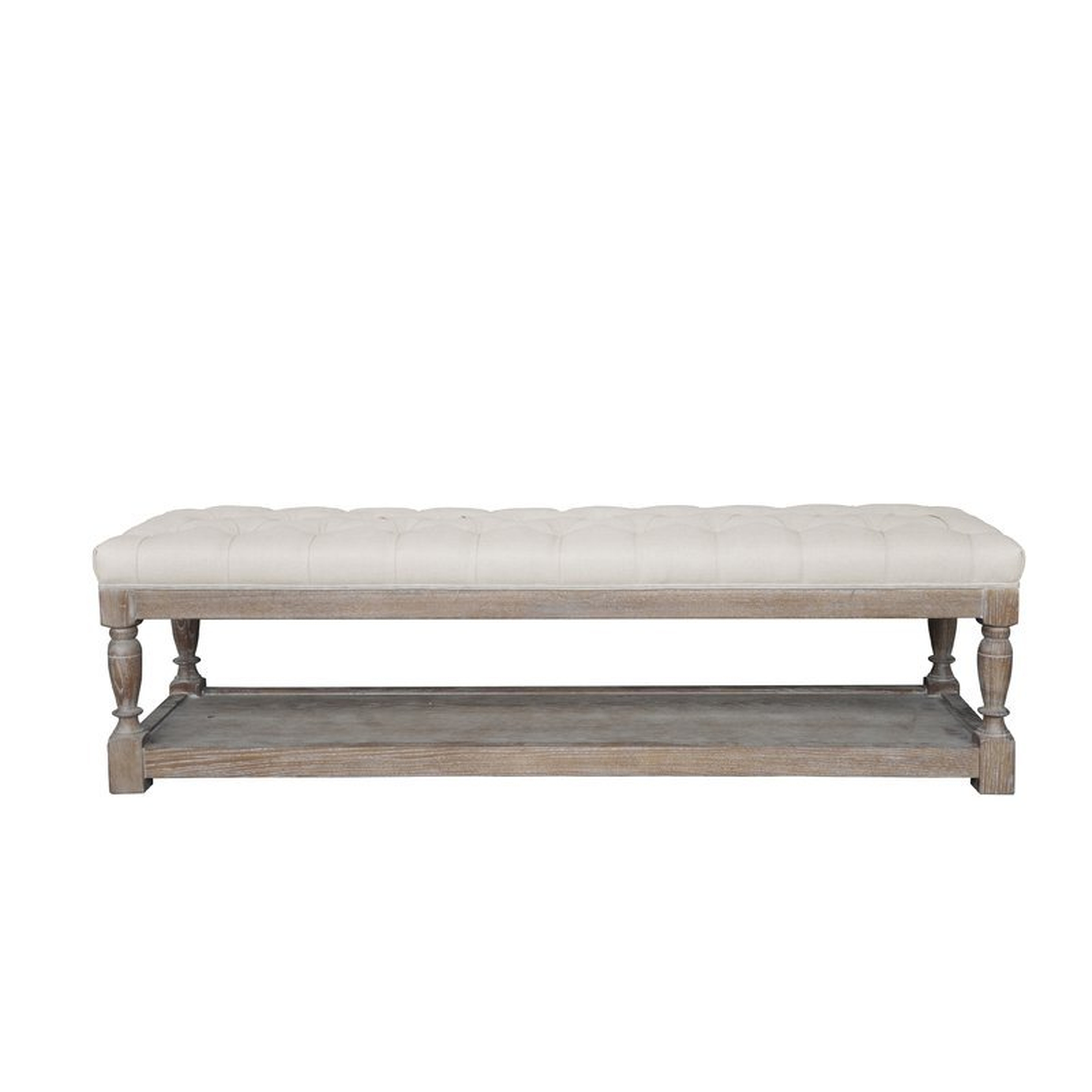 Athena Upholstered Bench - Wayfair