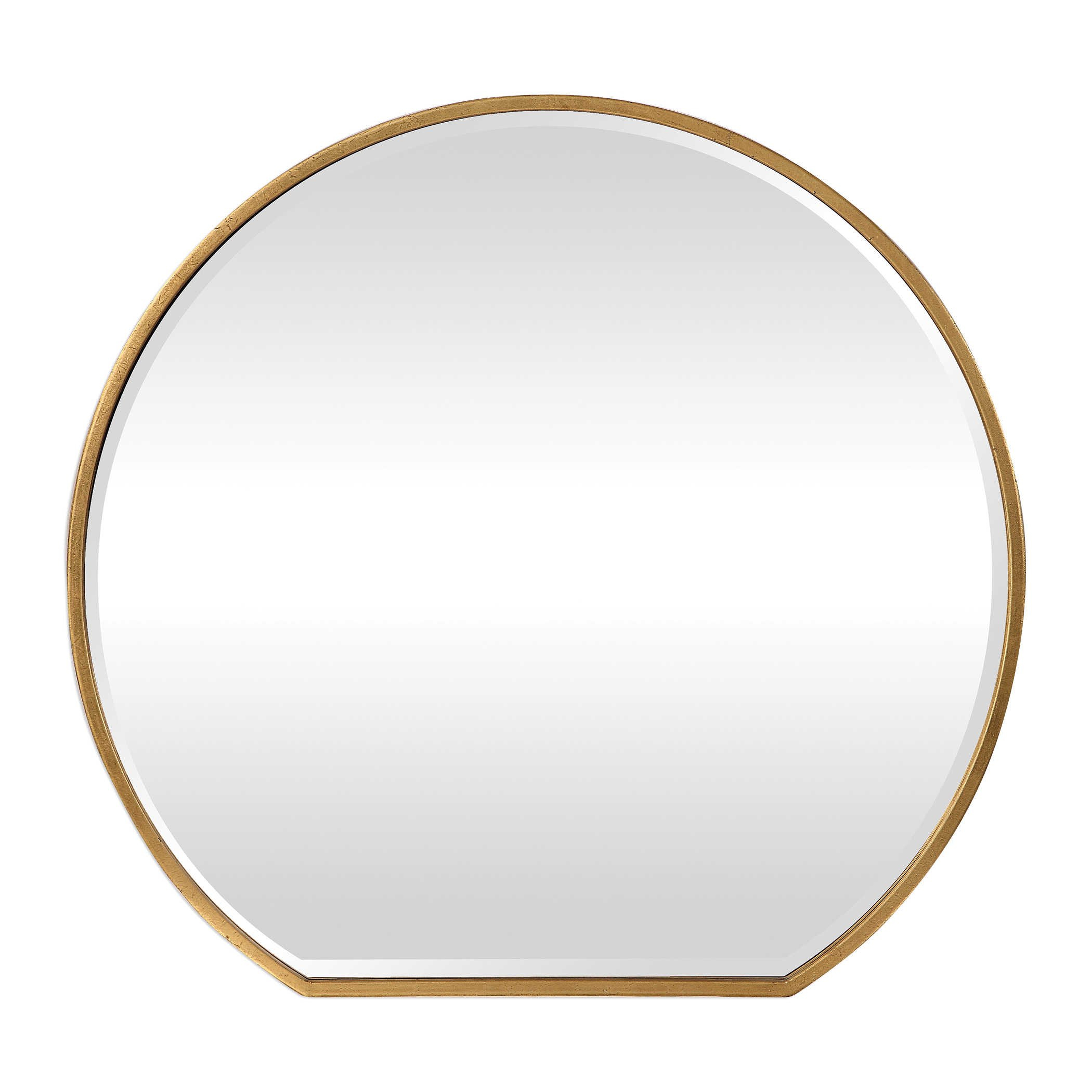 Cabell Wall Mirror, Gold - Hudsonhill Foundry