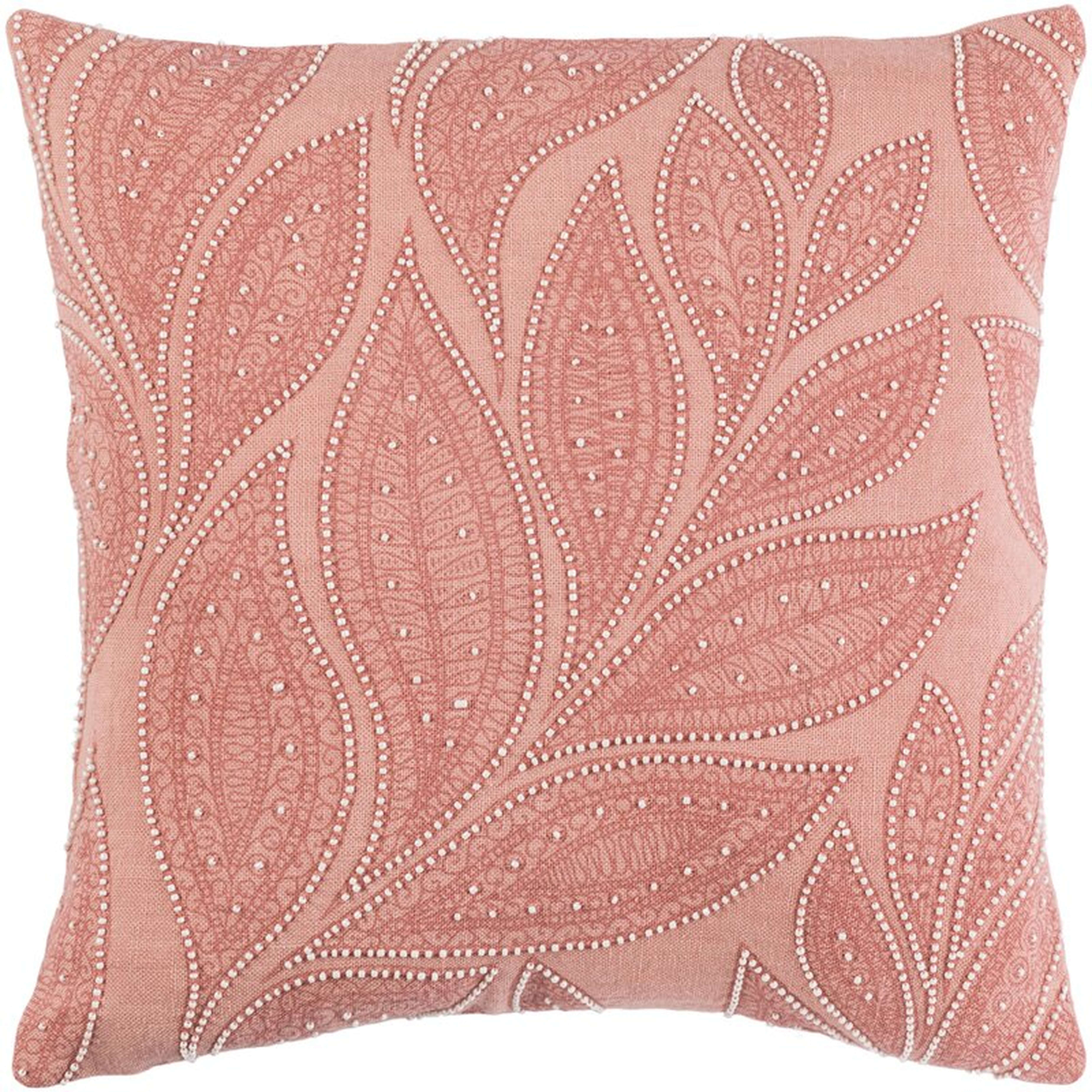 Tessie Linen Pillow Cover 18x18 - Wayfair