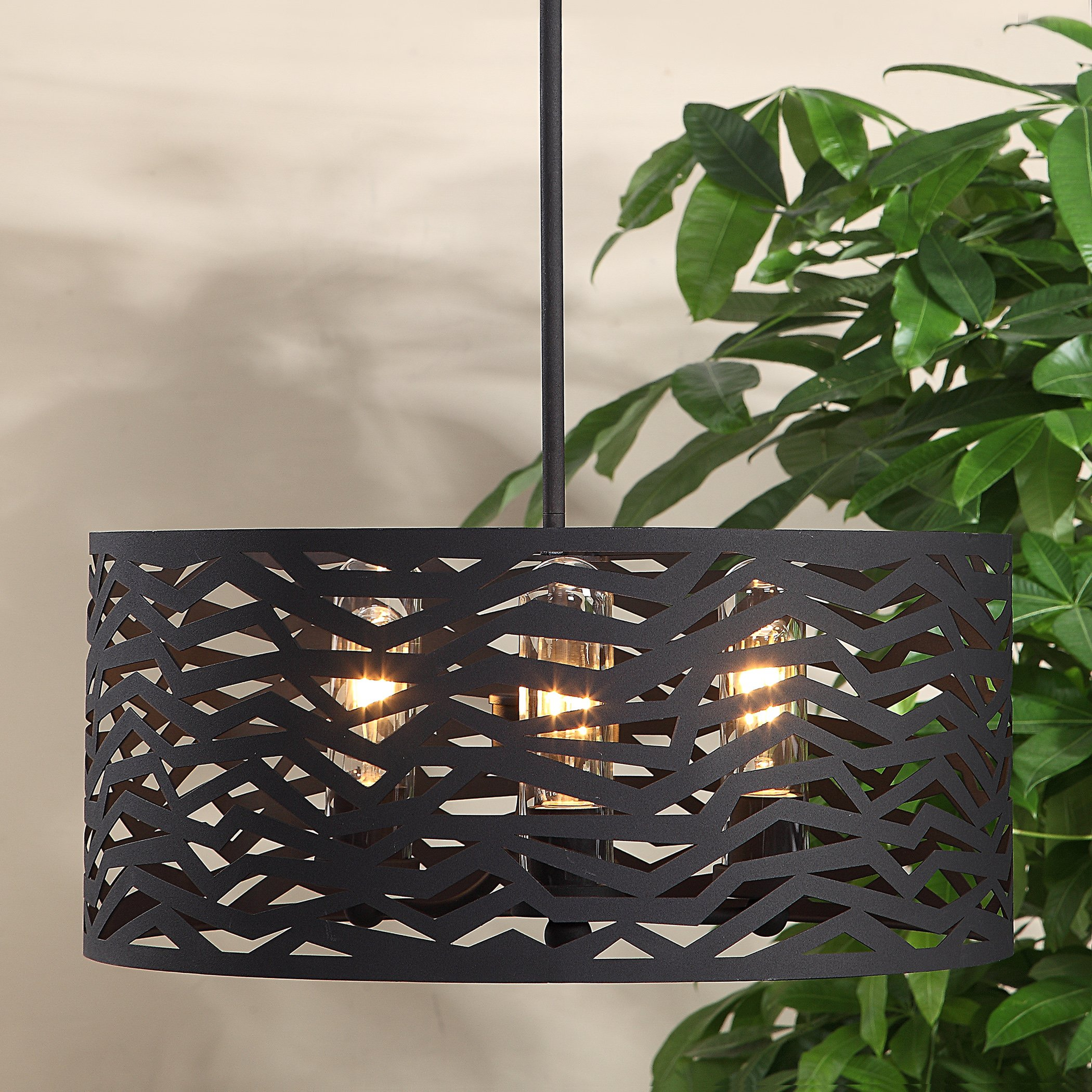 Cypress 3 Light Outdoor Pendant - Uttermost