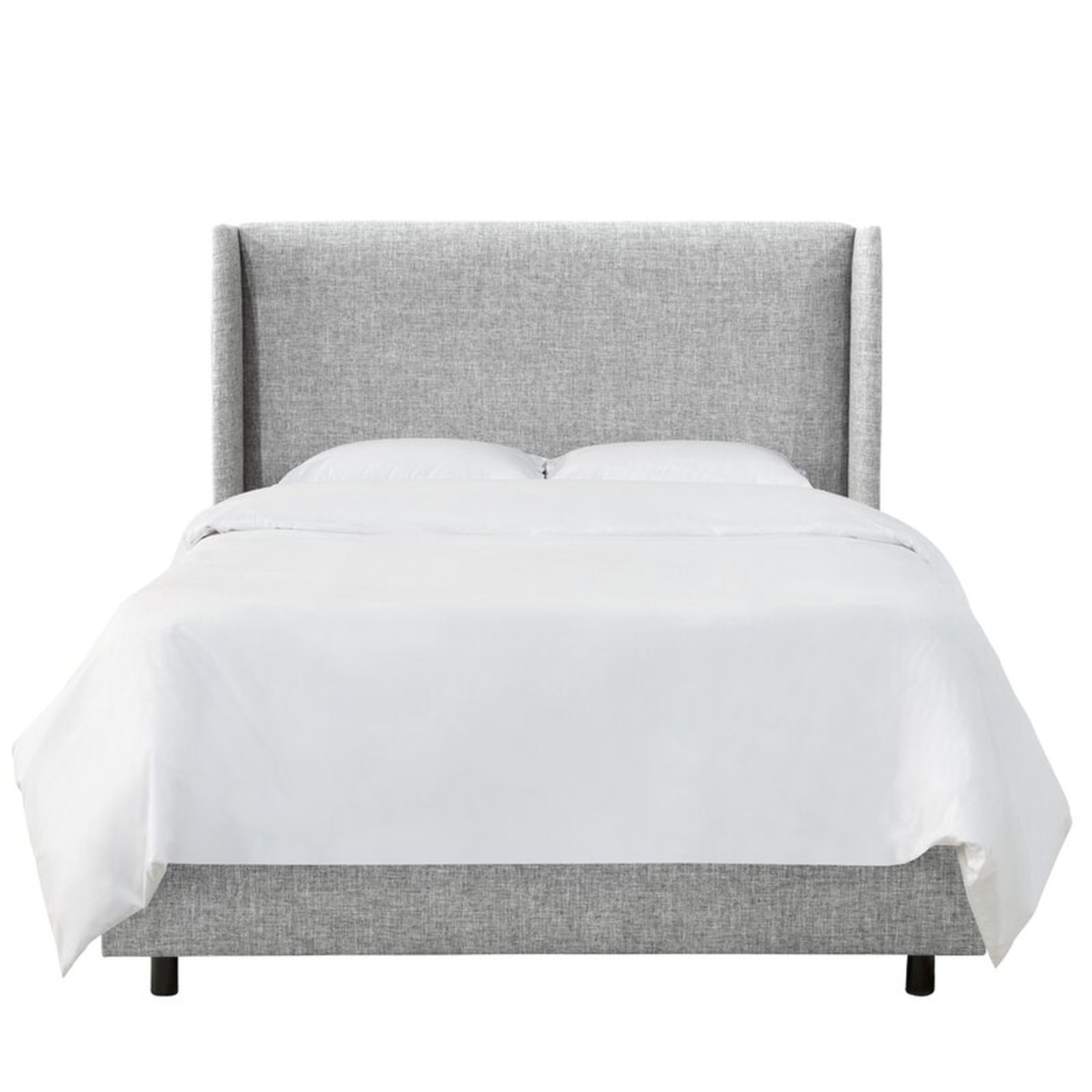 Alrai Upholstered Low Profile Standard Bed / Queen / Zuma Pumice - Wayfair