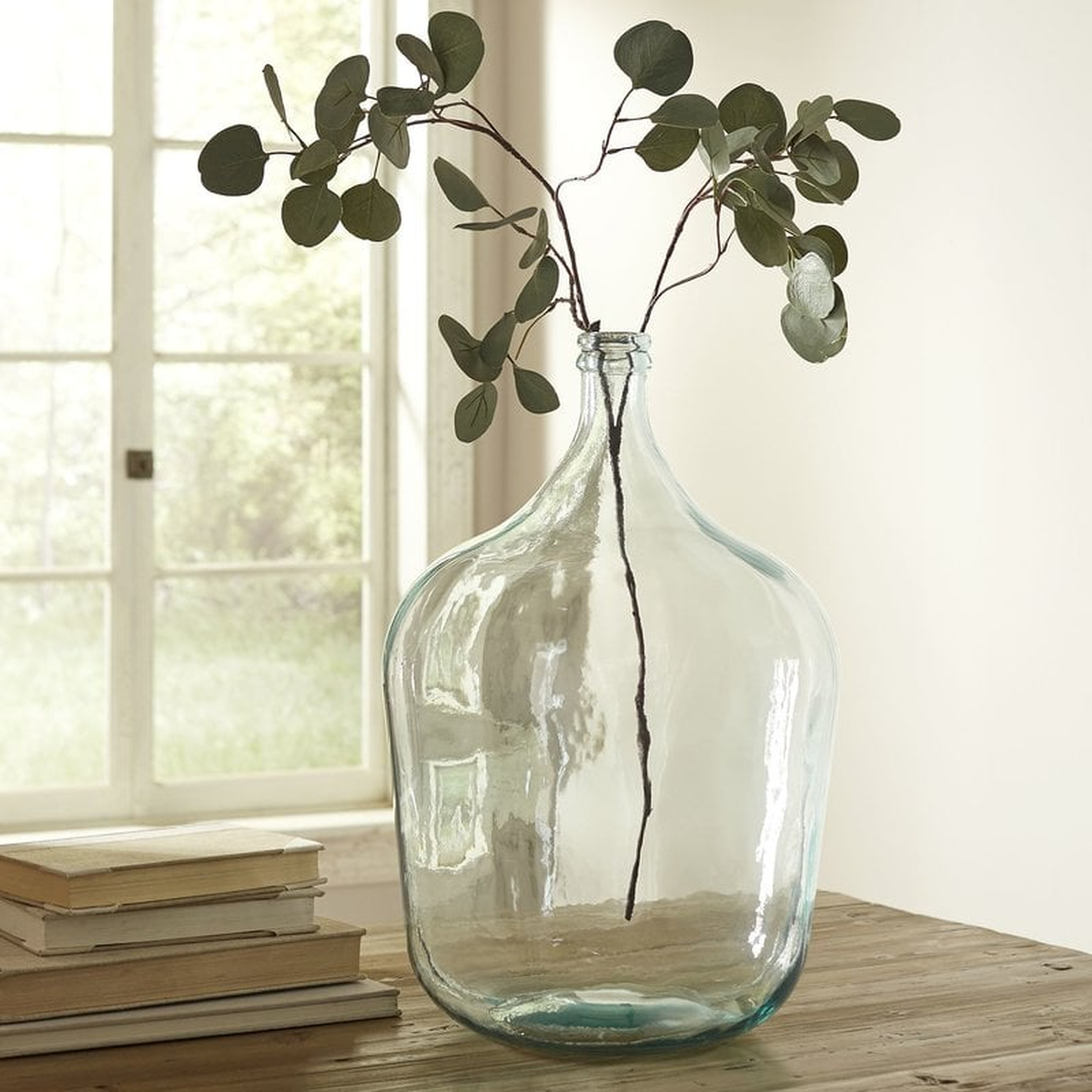 Krista Recycled Glass Vase - Wayfair
