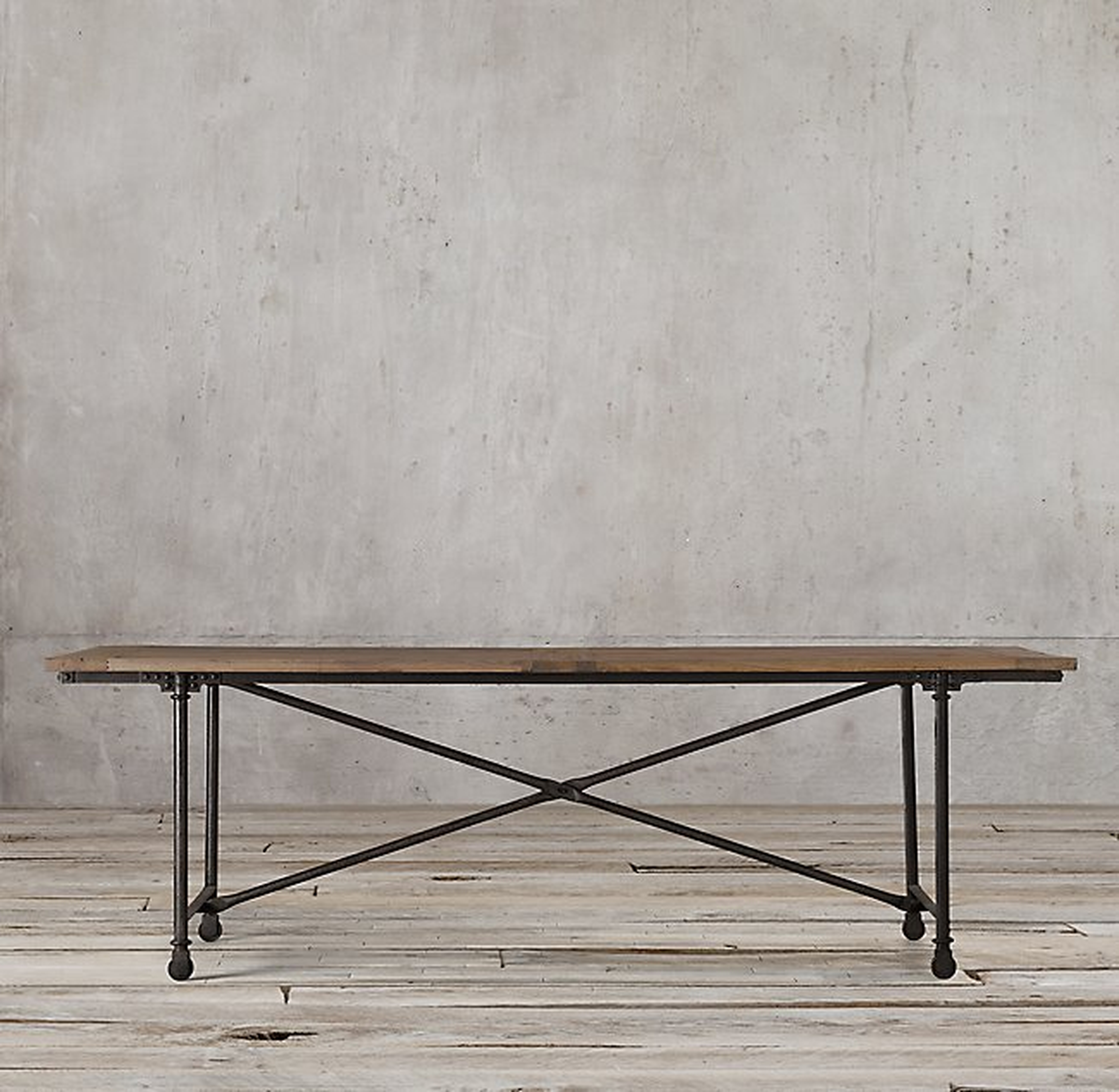 Flatiron Rectangular Dining Table - RH