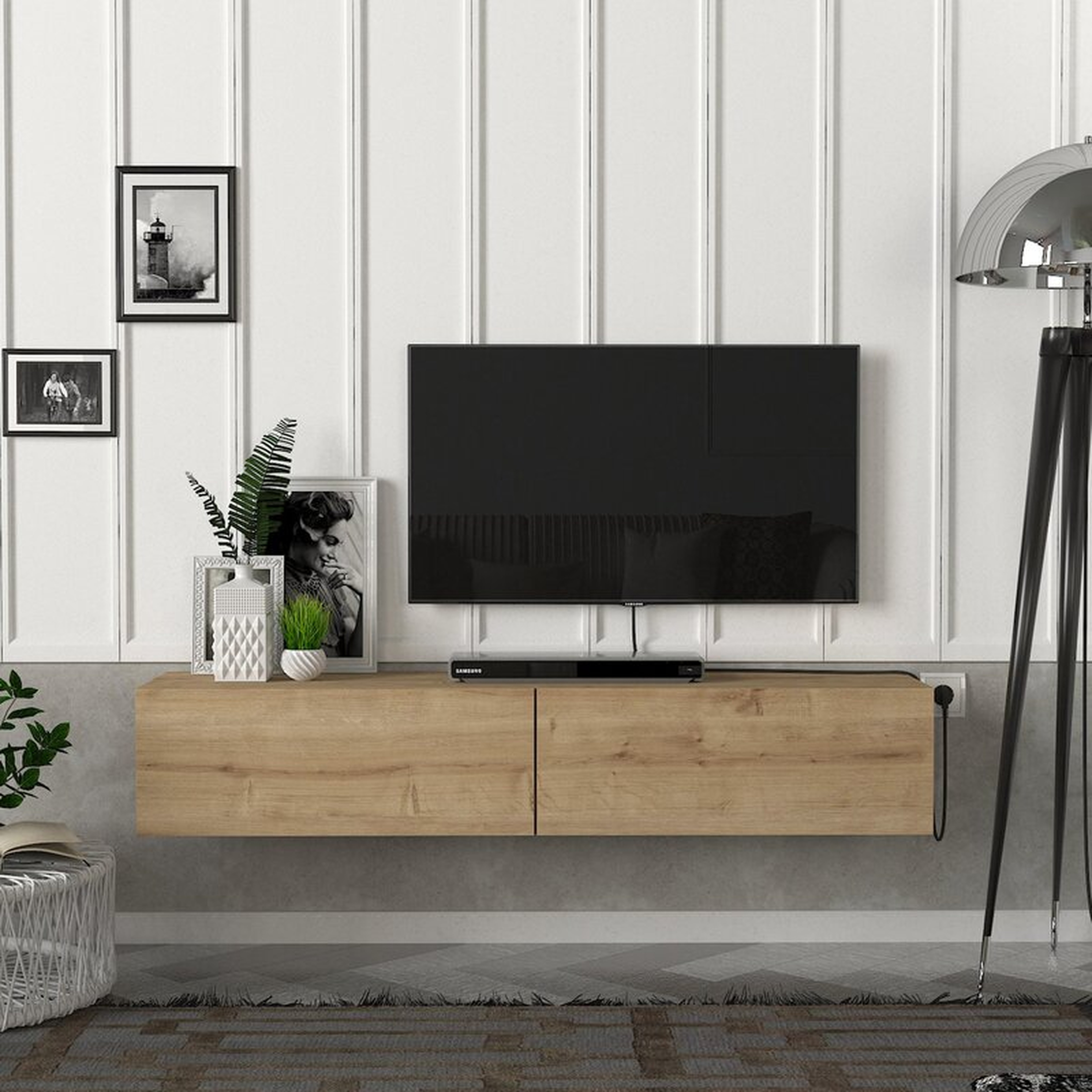 Alesandrini Floating TV Stand for TVs up to 60" - Wayfair