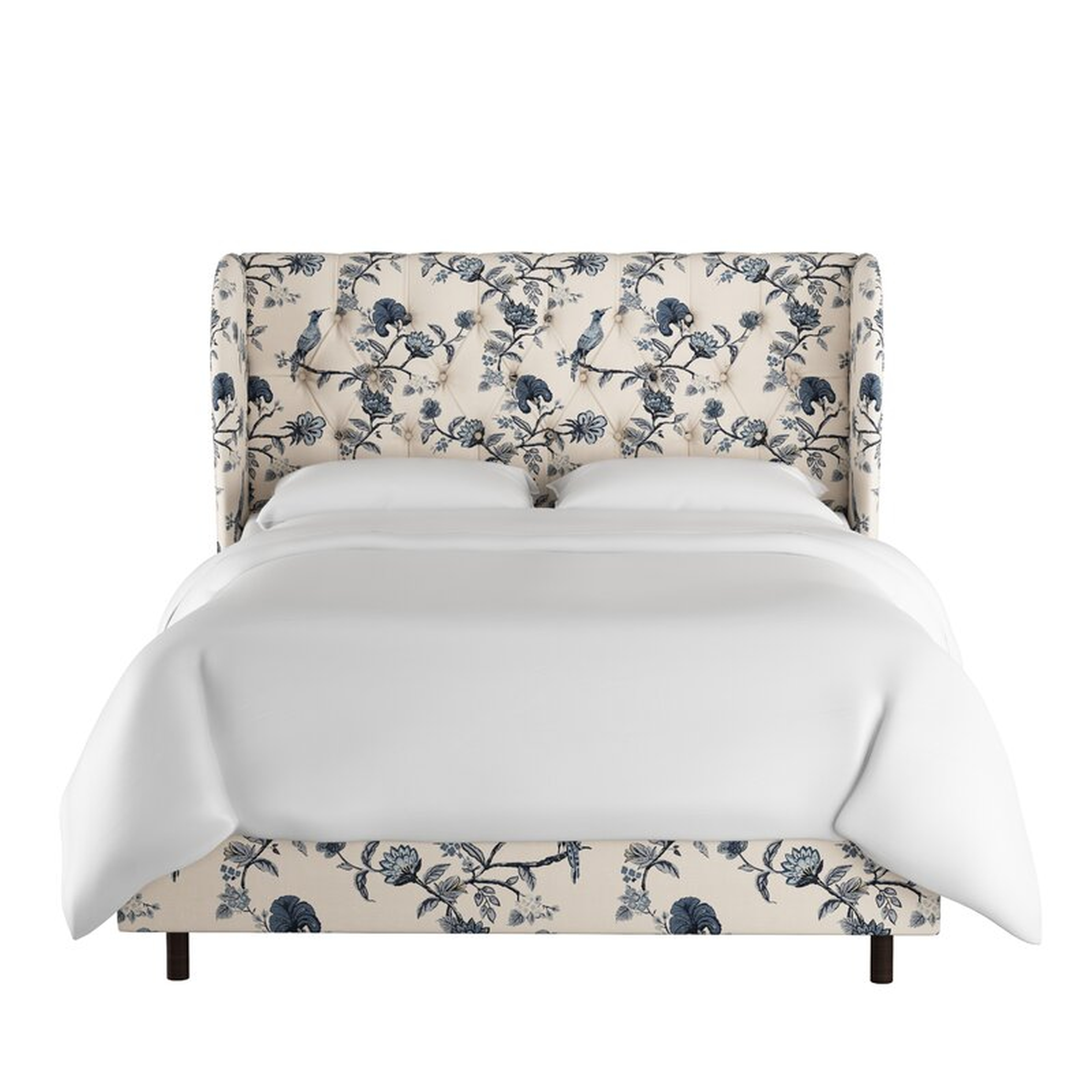 Elsa Tufted Upholstered Low Profile Standard Bed - Wayfair