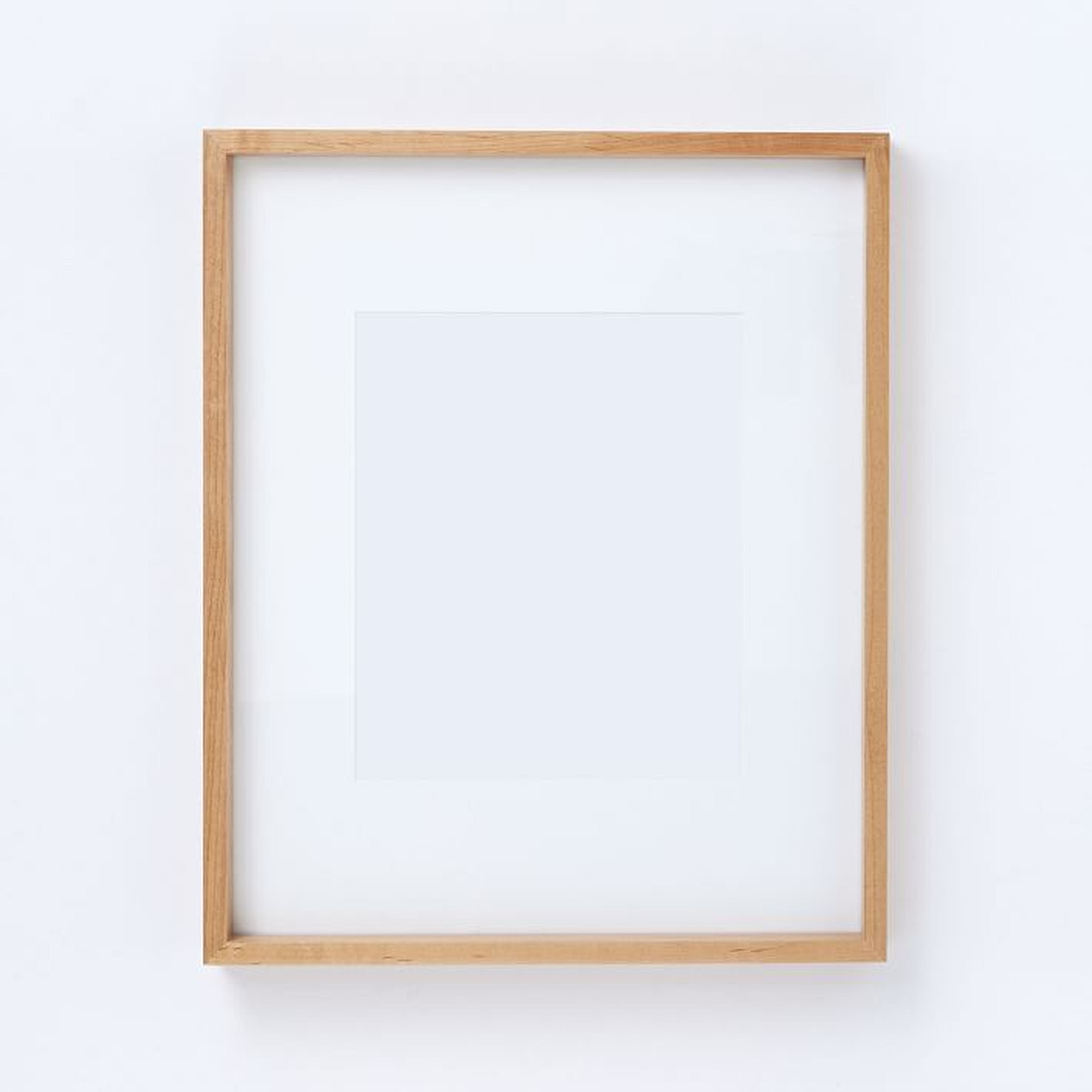 Wood Gallery Frames - Oversized Mat_wheat - West Elm