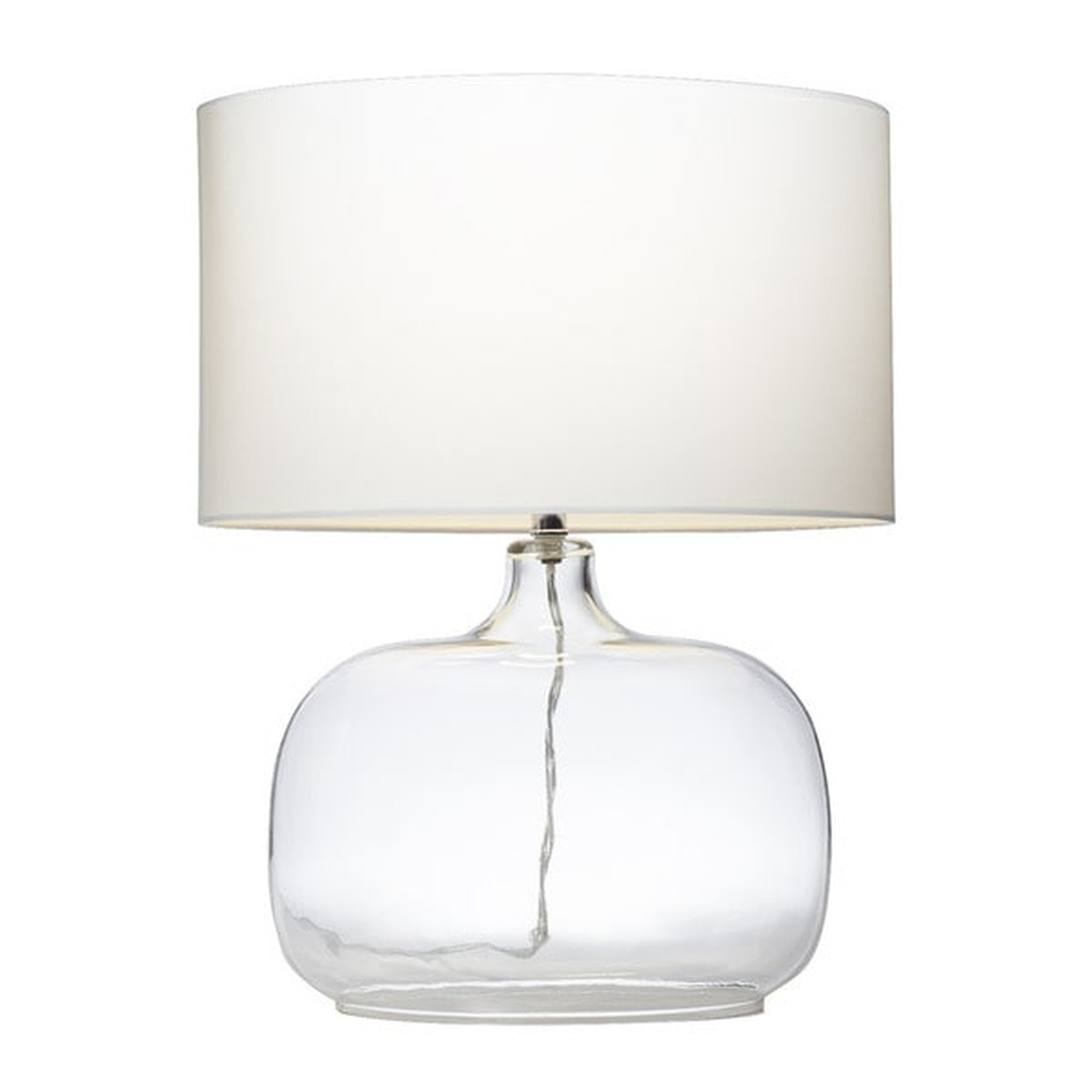 Kichler Lighting 1-light Clear Glass Table Lamp - Overstock
