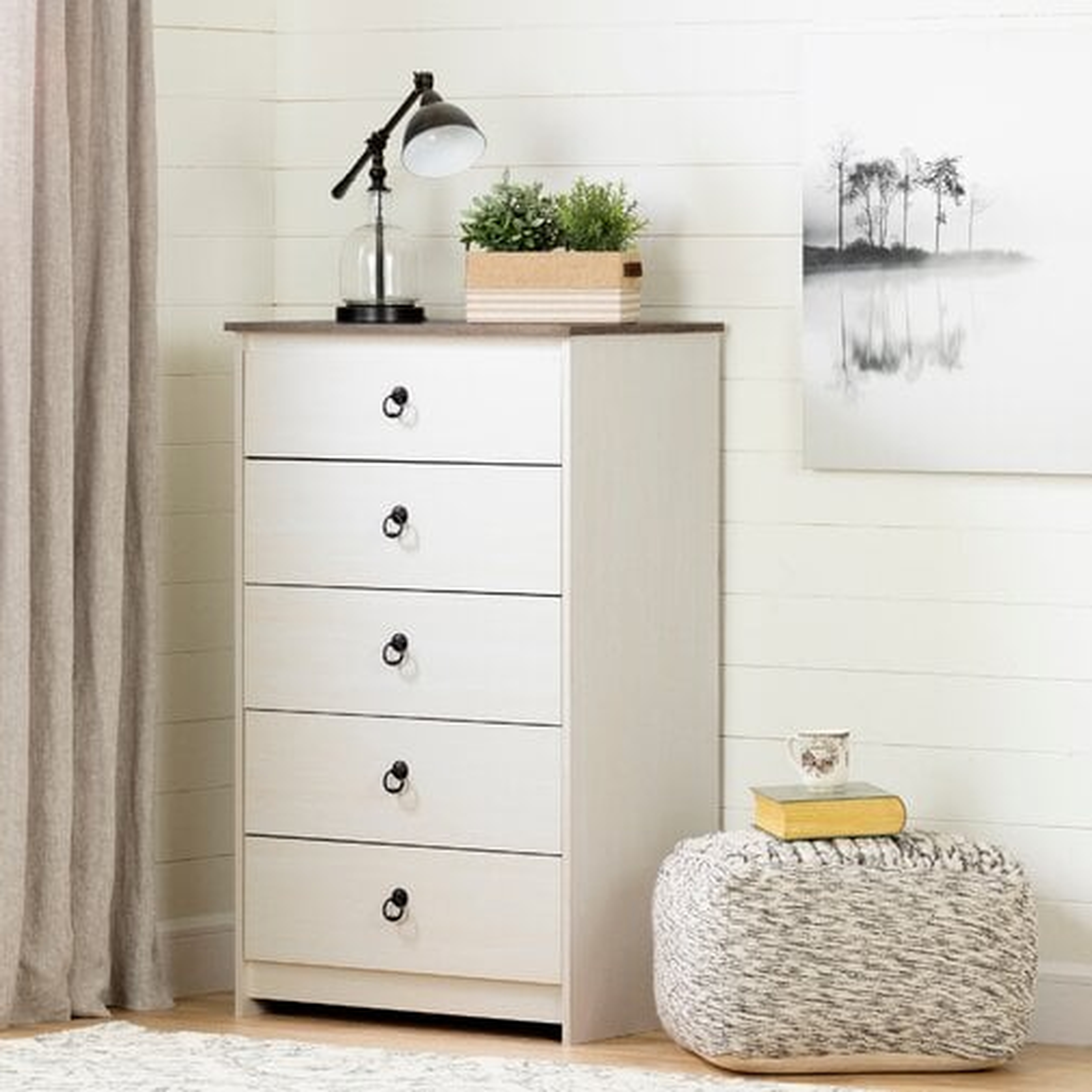 Plenny 5 Drawer Chest - Wayfair