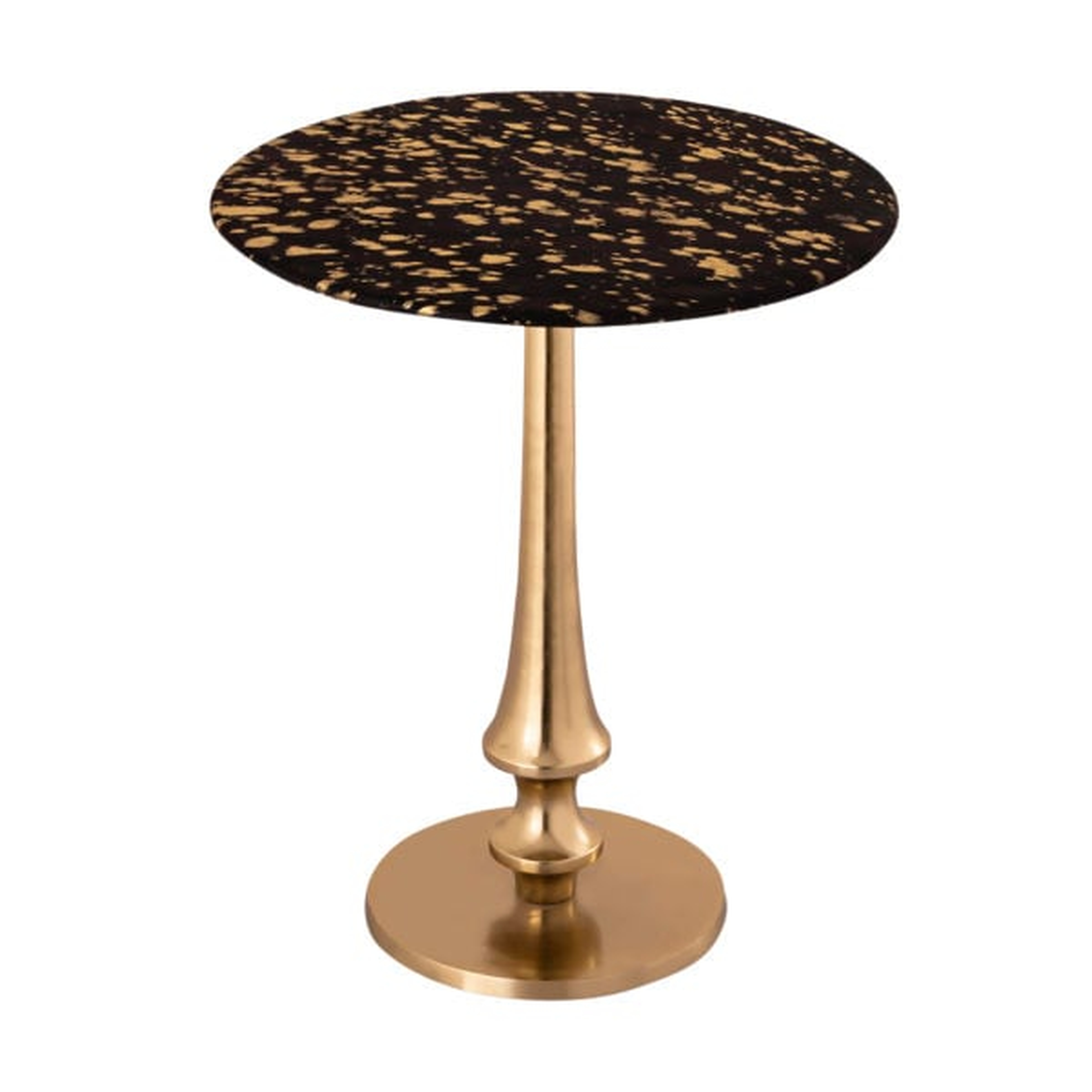 Lilly GOATHIDE SIDE TABLE - Maren Home