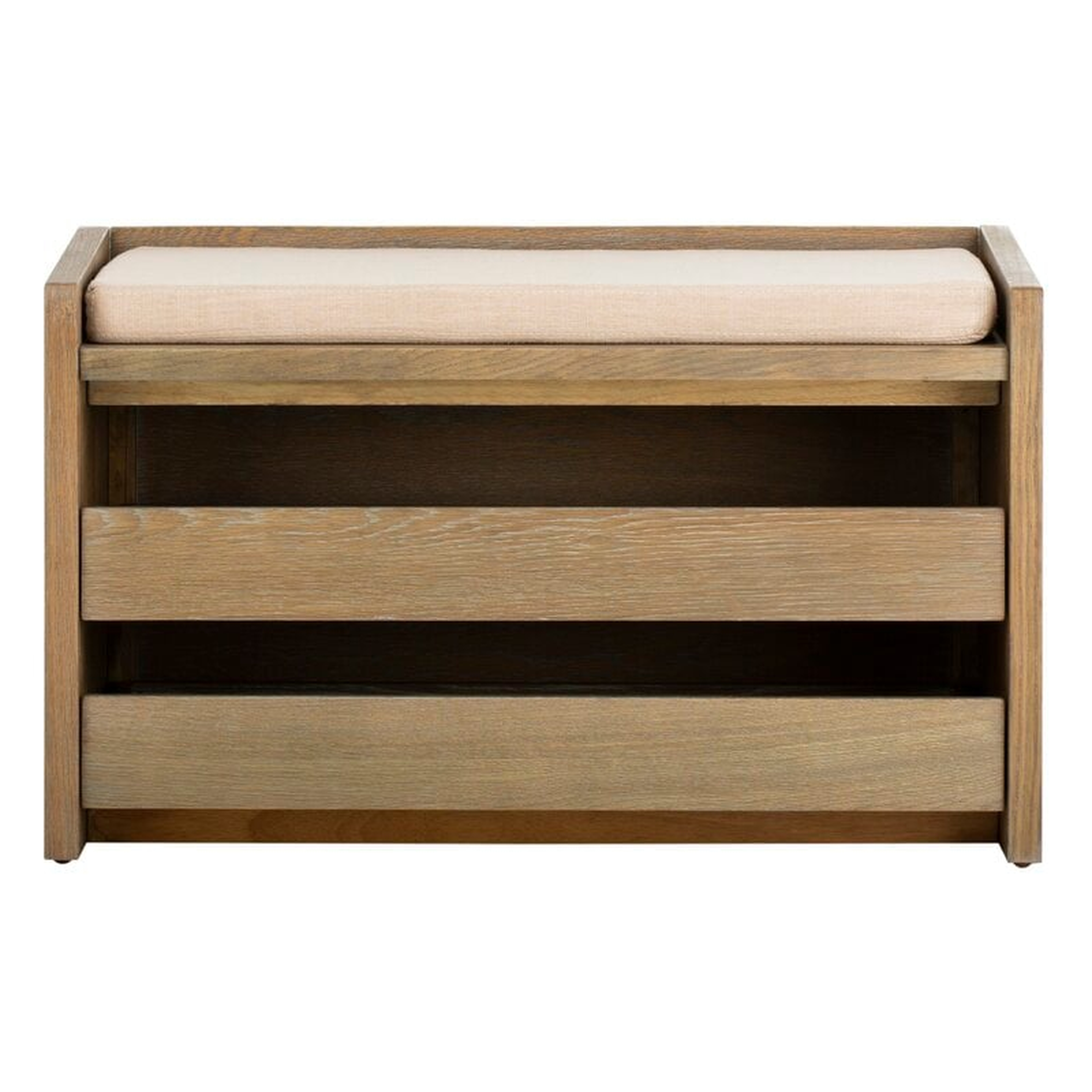 Byron Wood Storage Bench - AllModern