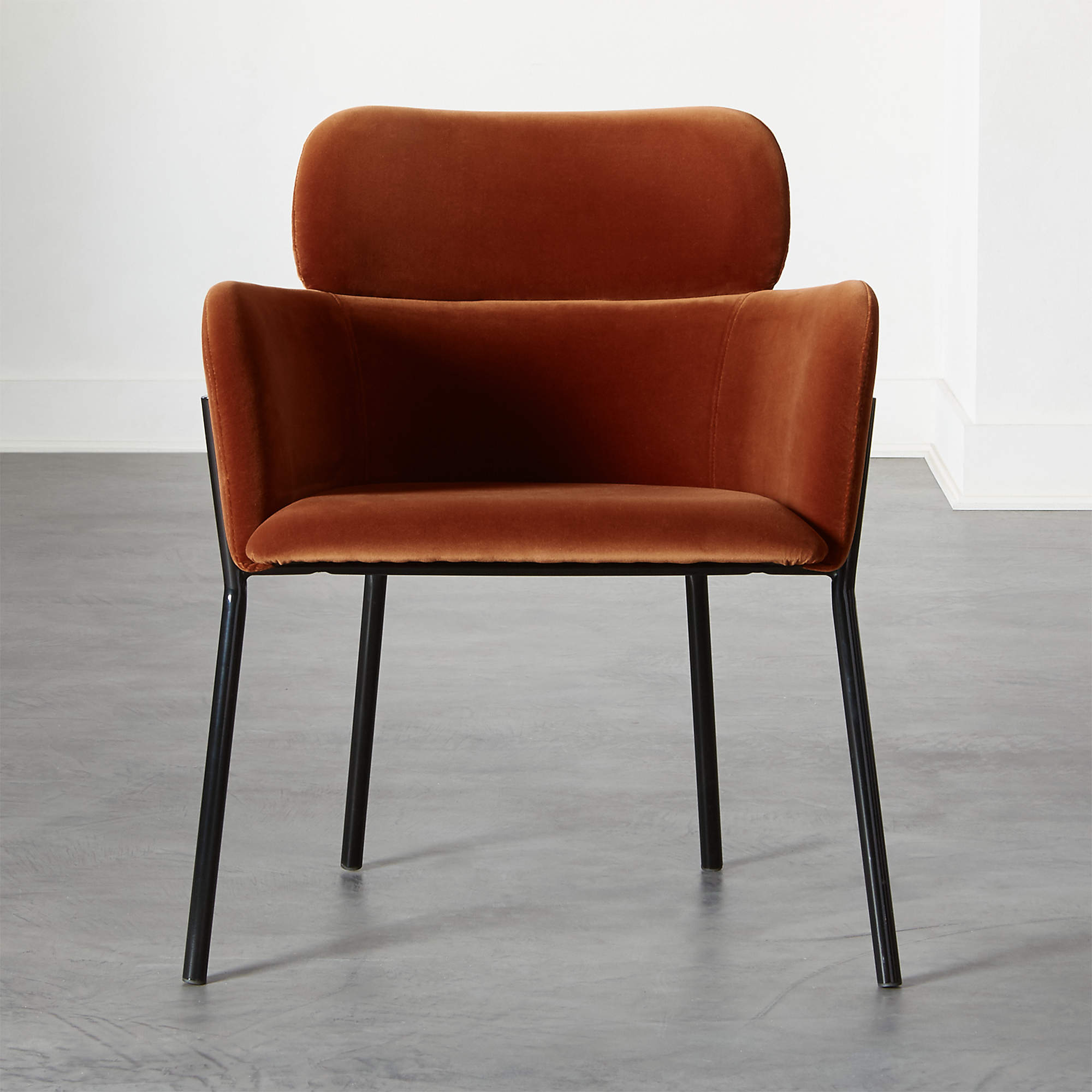 Azalea Brown Dining Chair - CB2