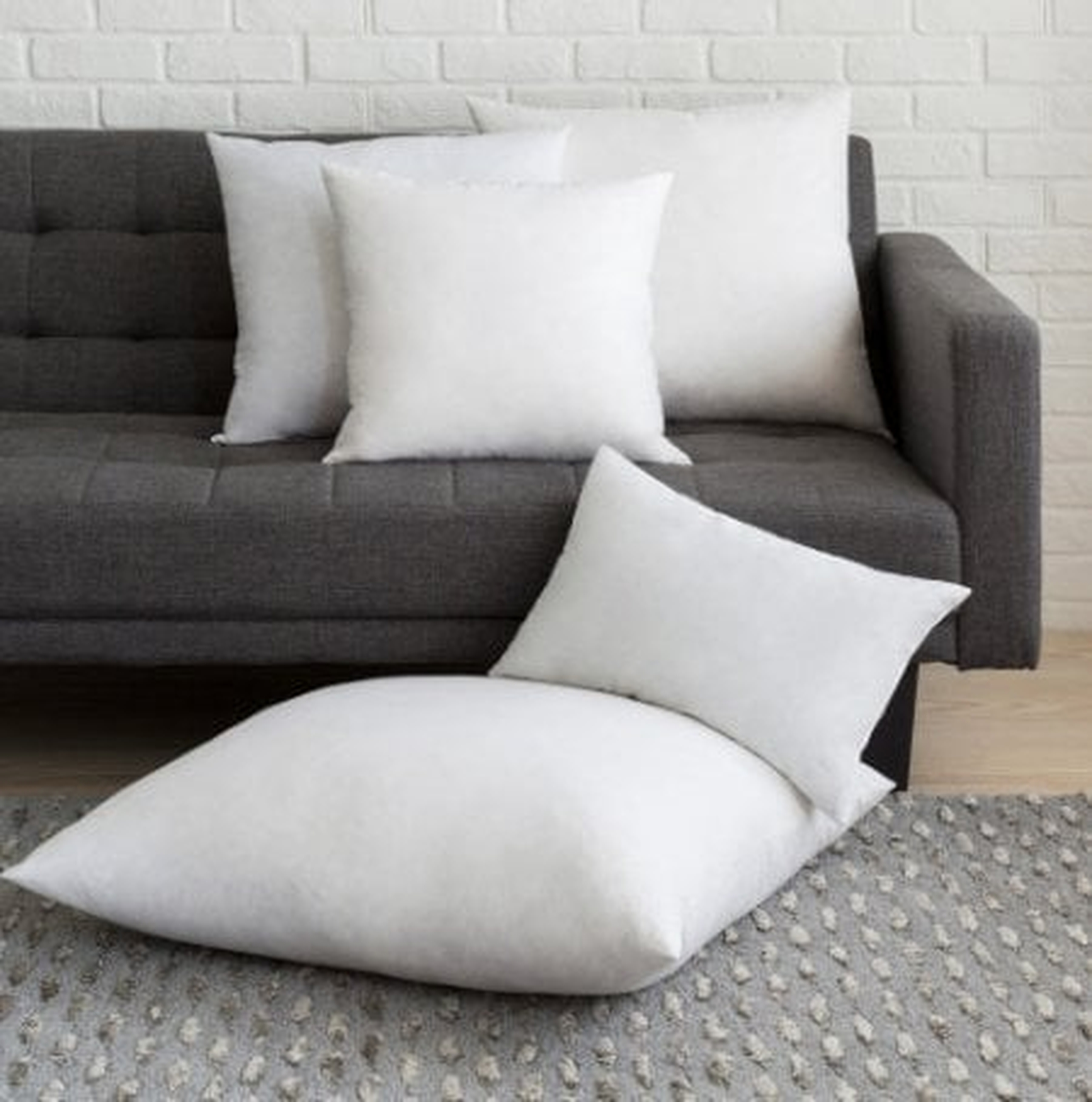 Surya Pillow Insert DOWN-1000 26"L x 26"W Pillow Insert - Surya
