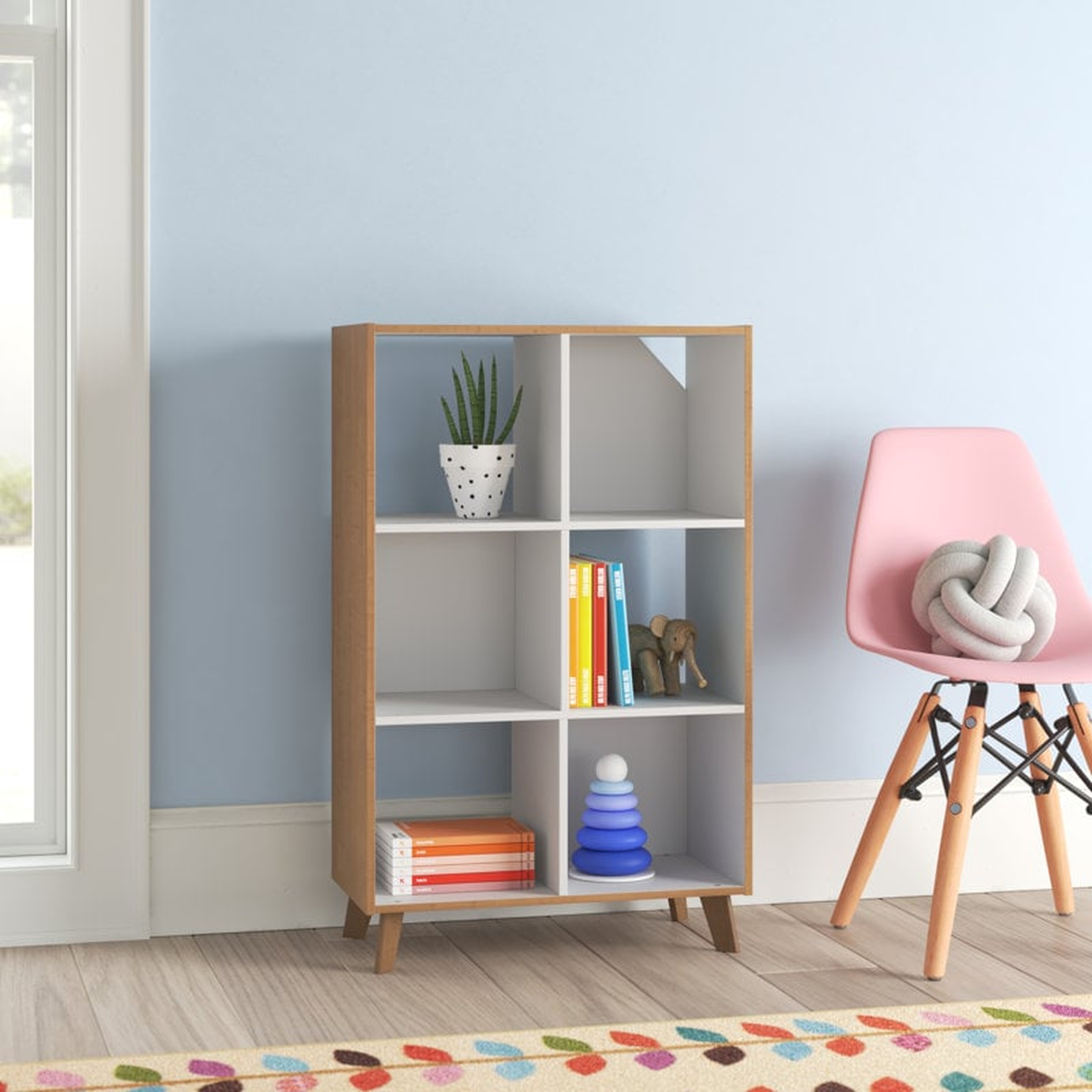 Westberg Mack & Milo™ 40'' H X 24'' W Cube Unit Kids Bookcase - Wayfair