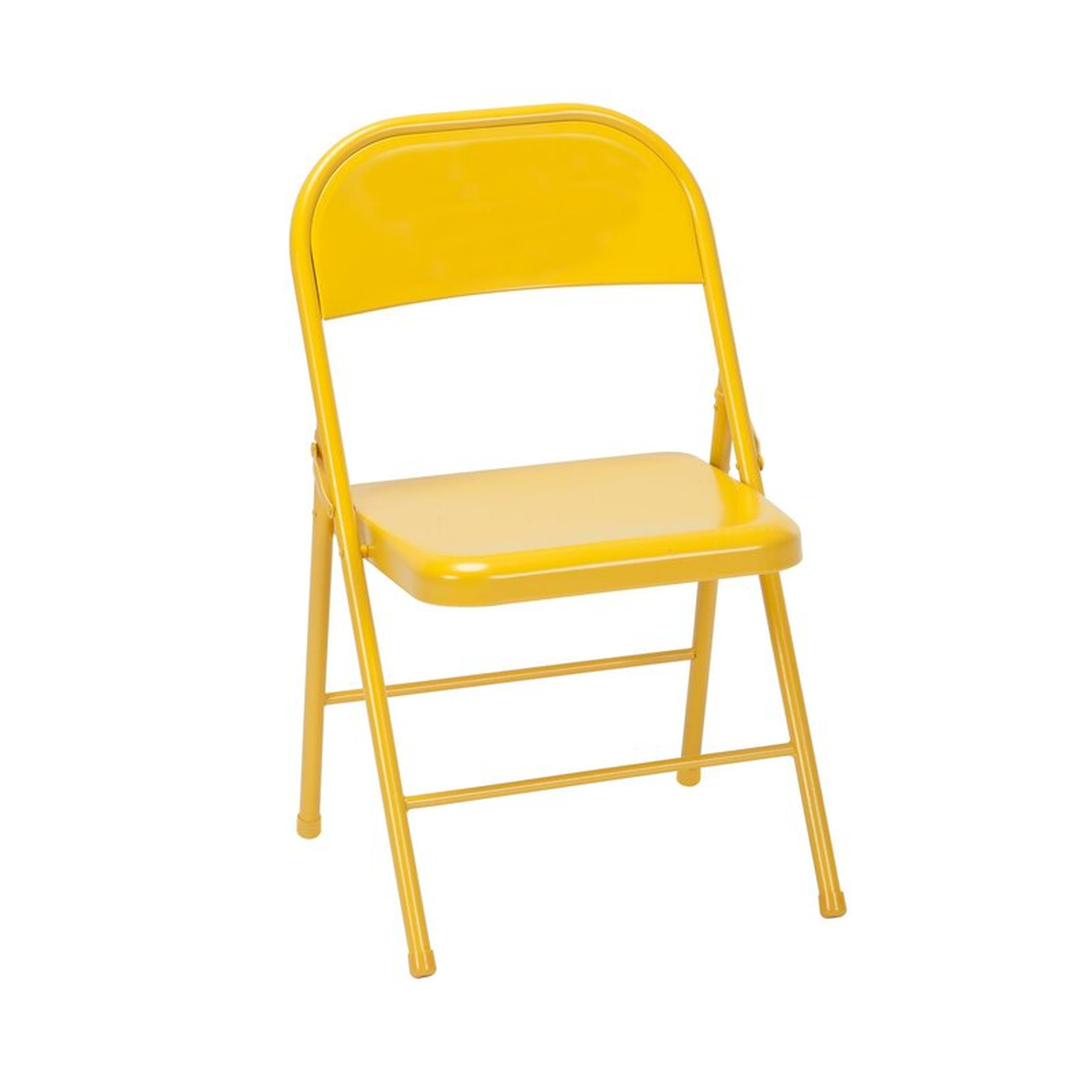 Metal Folding Chair (Set of 2) - Wayfair
