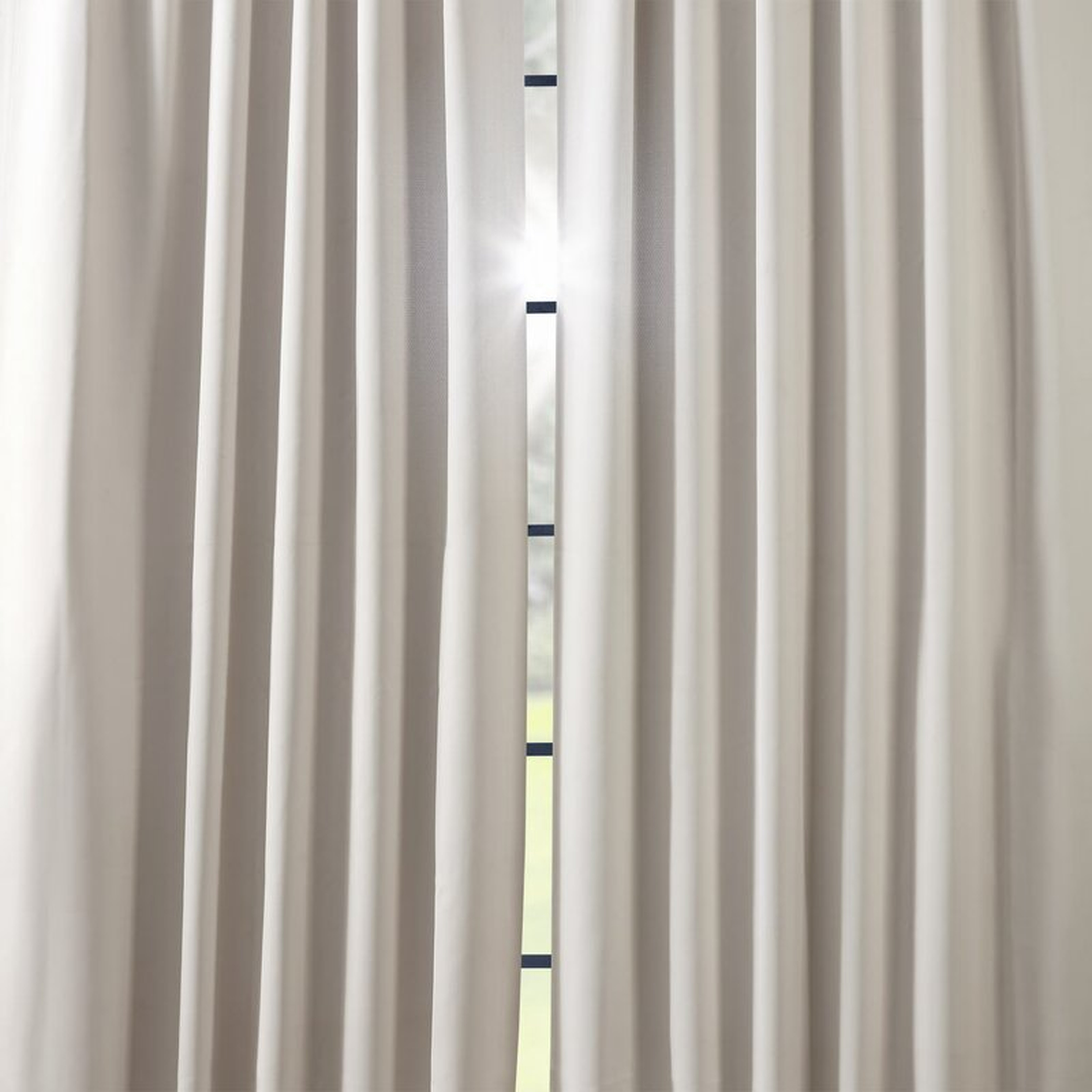 Betria Solid Room Darkening Rod Pocket Curtain Panels (Set of 2) - Wayfair