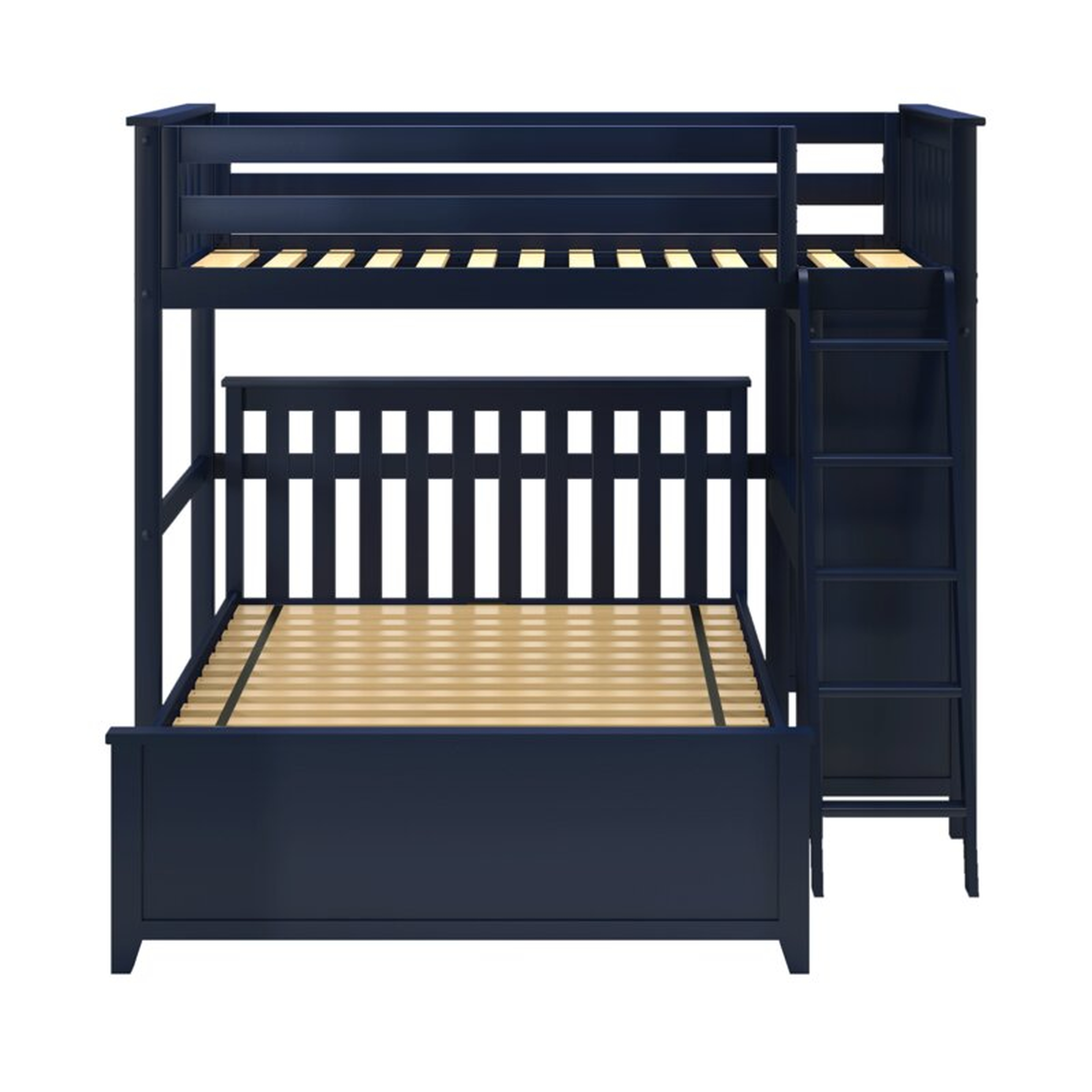 Geyer Twin Over Full L-Shaped Bunk Bed - Wayfair