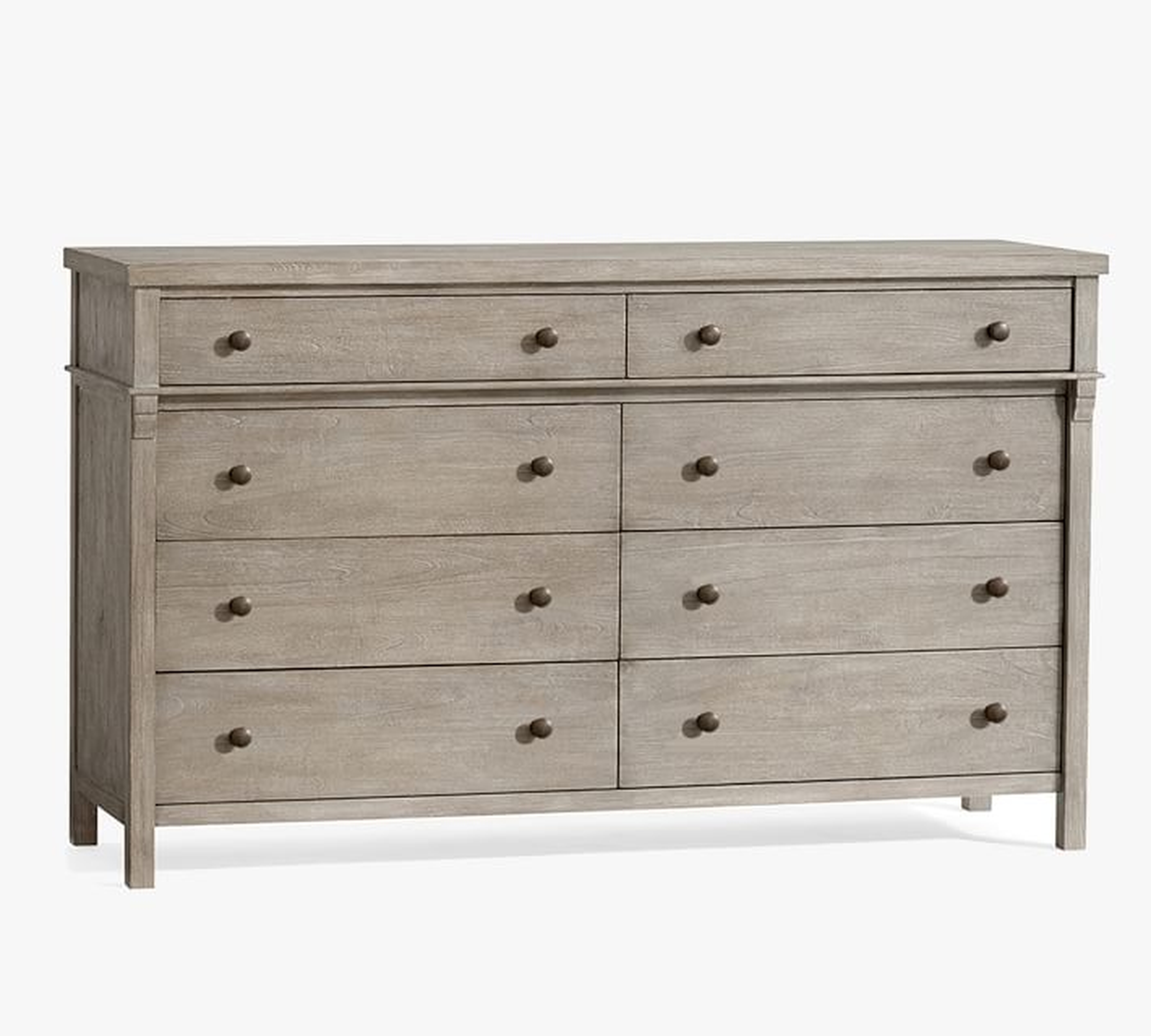 Toulouse 8-Drawer Wide Dresser - Pottery Barn