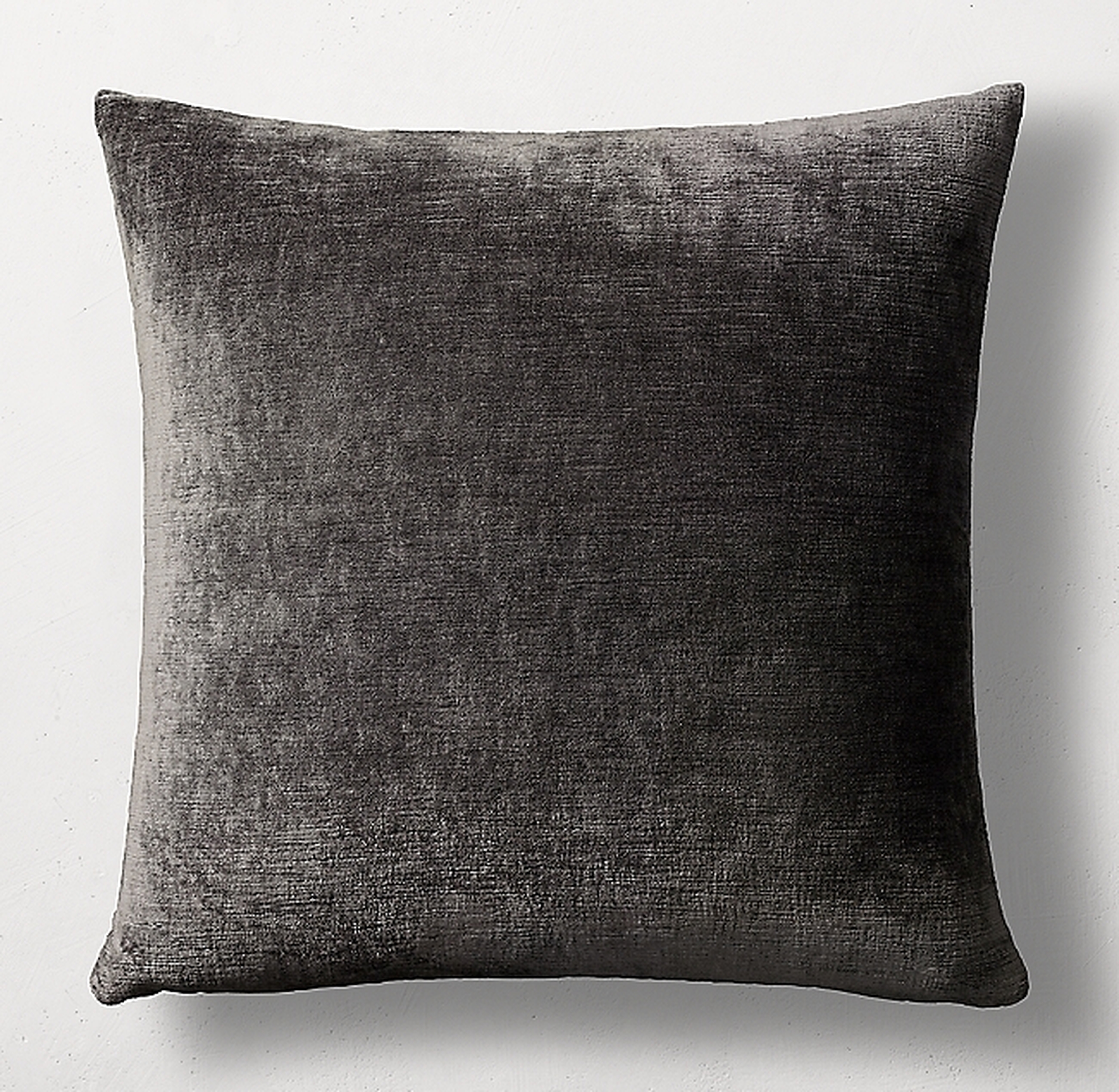 ITALIAN LUSTROUS VELVET PILLOW COVER - SQUARE - RH