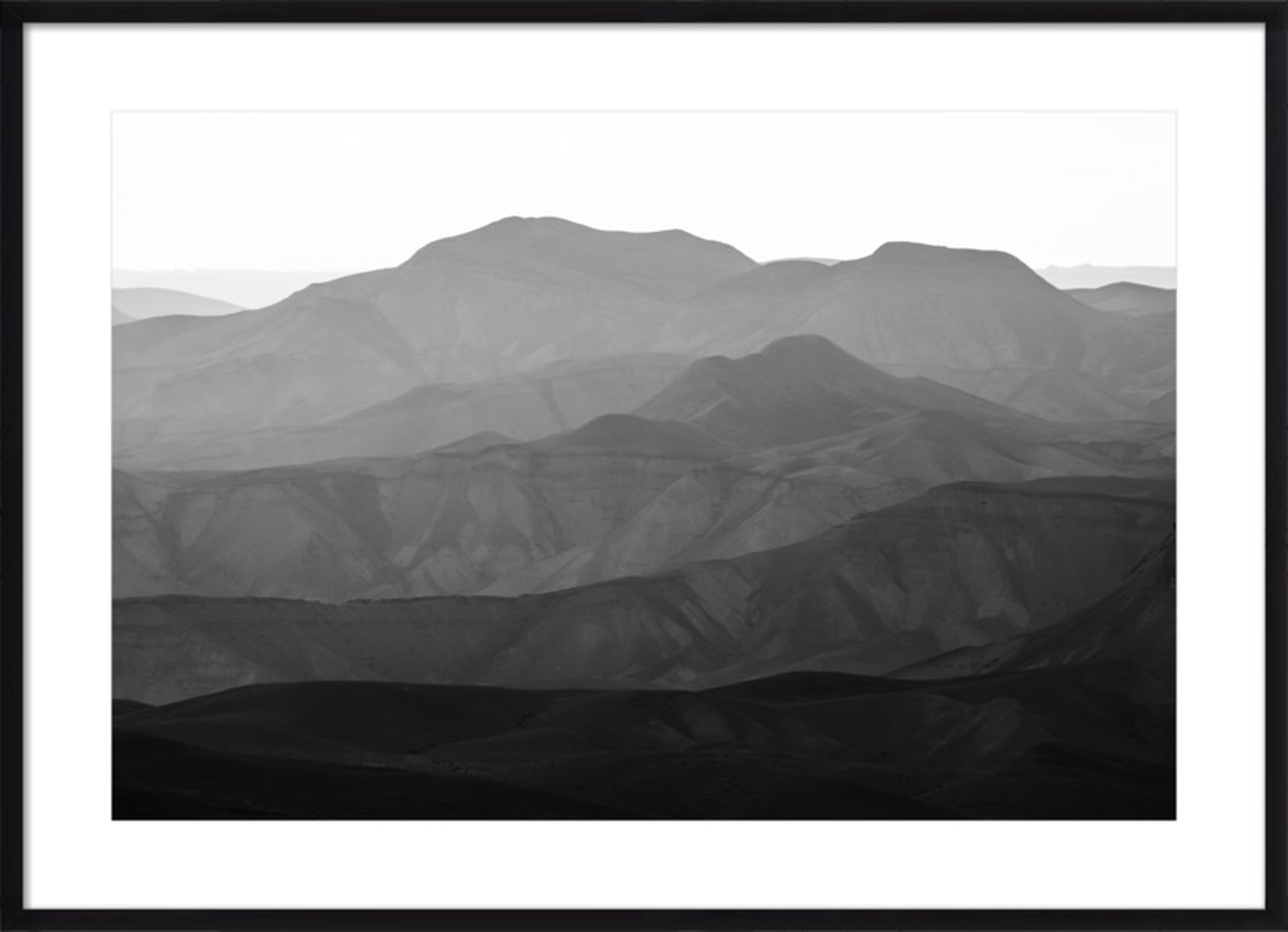 Mountains of the Judean Desert by Tal Paz-Fridman, 43" x 31" - Artfully Walls