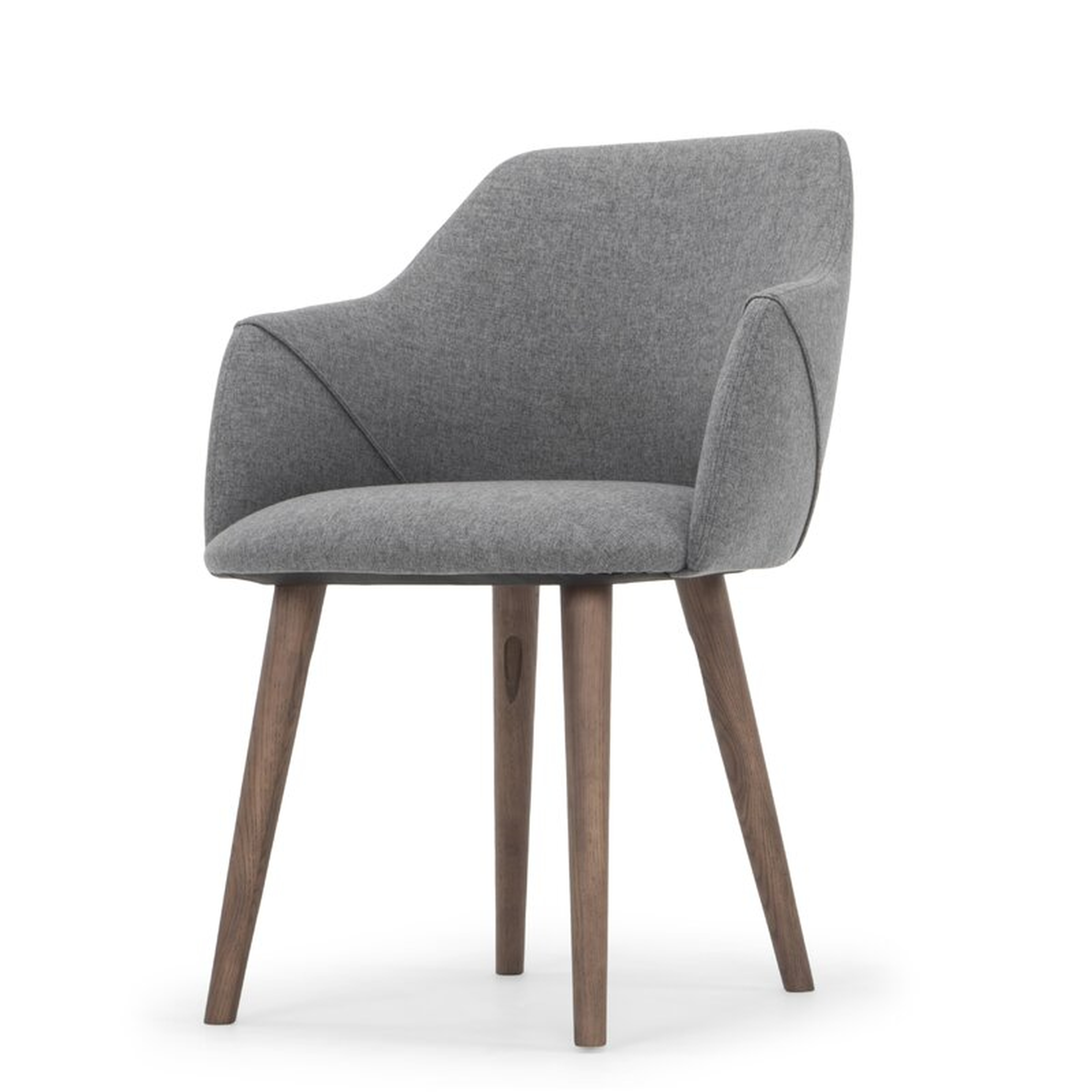 Brie Solid Wood Upholstered Dining Chair - AllModern