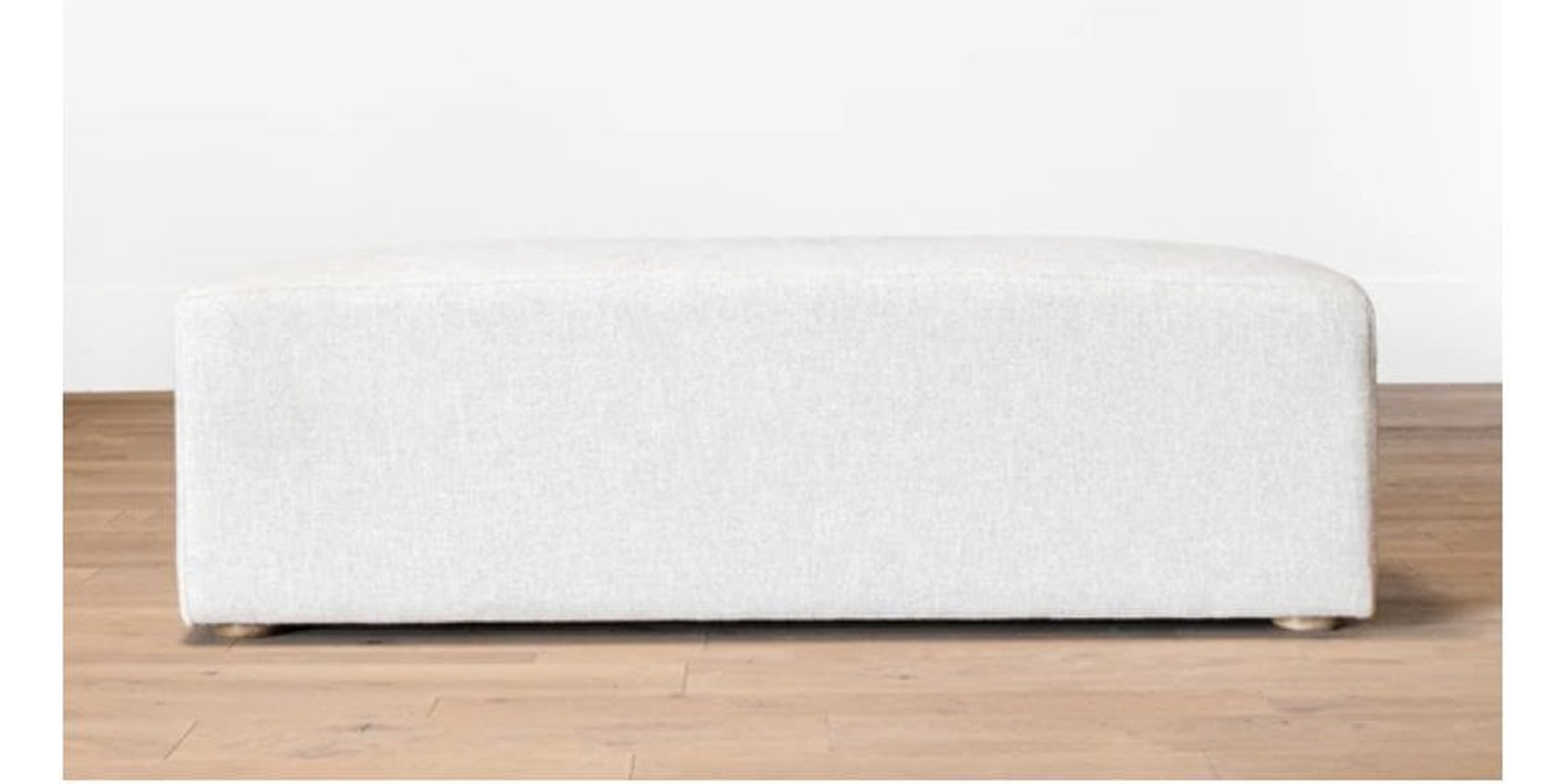 Bennett Slipcovered Bench - McGee & Co.
