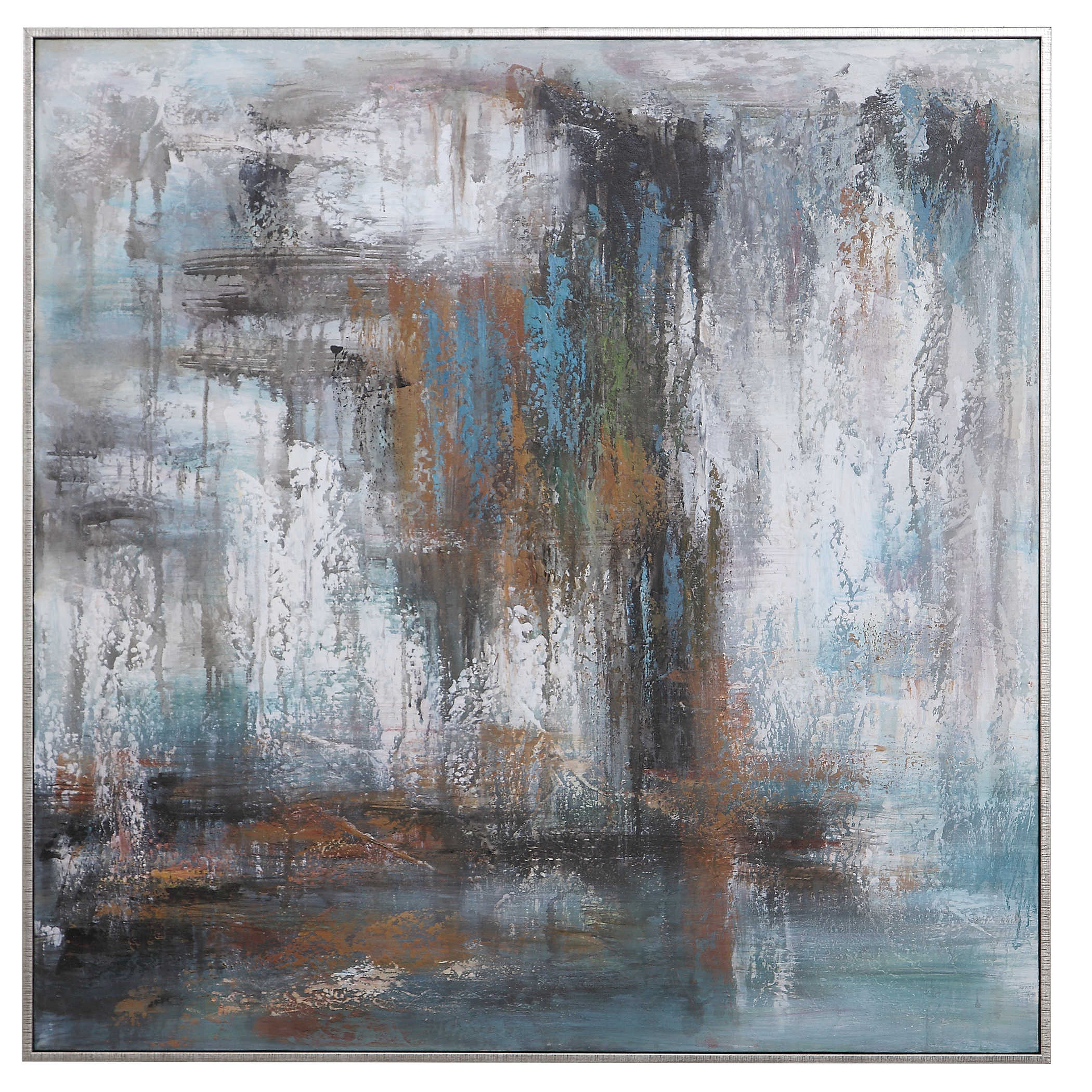 DOWNPOUR HAND PAINTED CANVAS - Hudsonhill Foundry