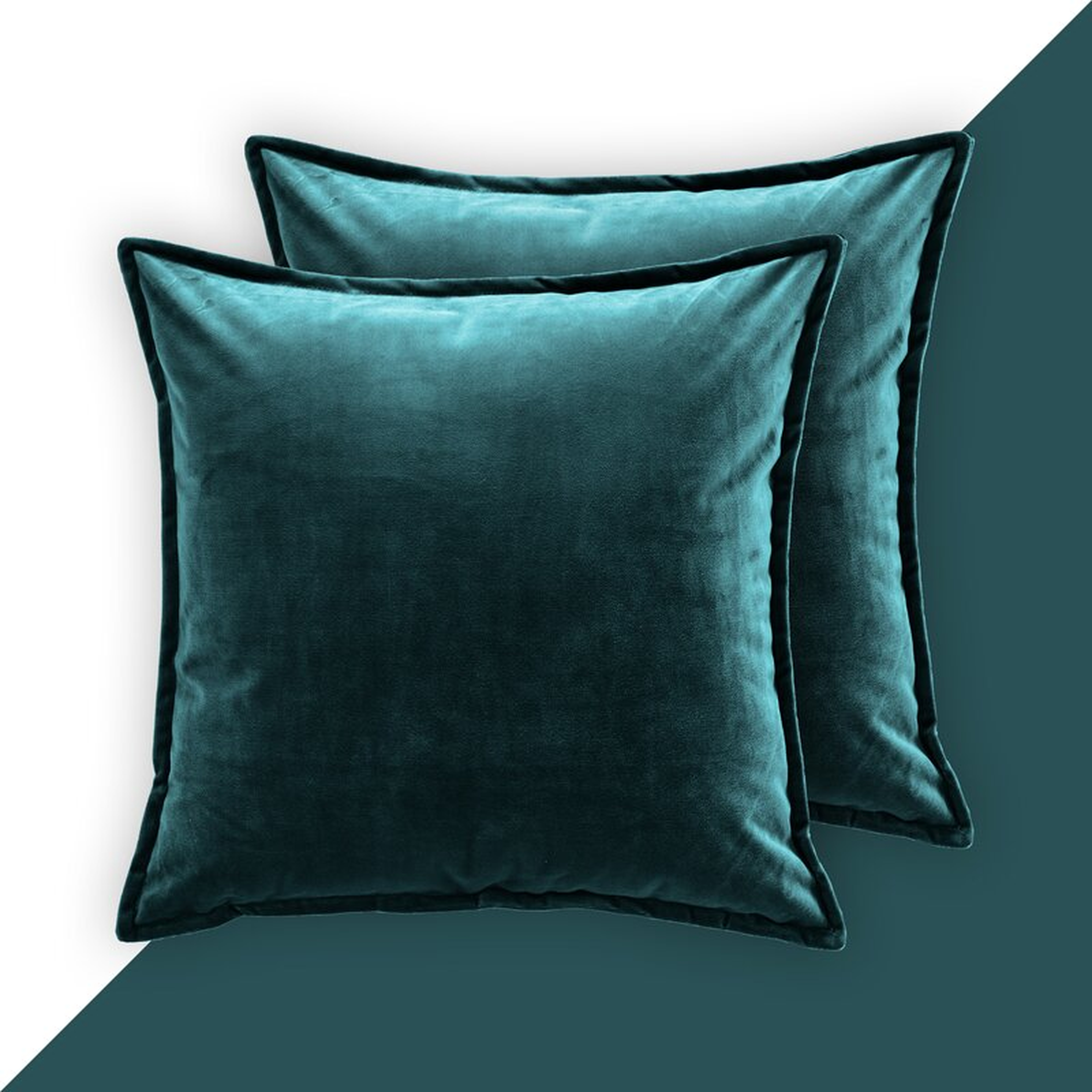 Hawarth Square Velvet Pillow Cover - Wayfair