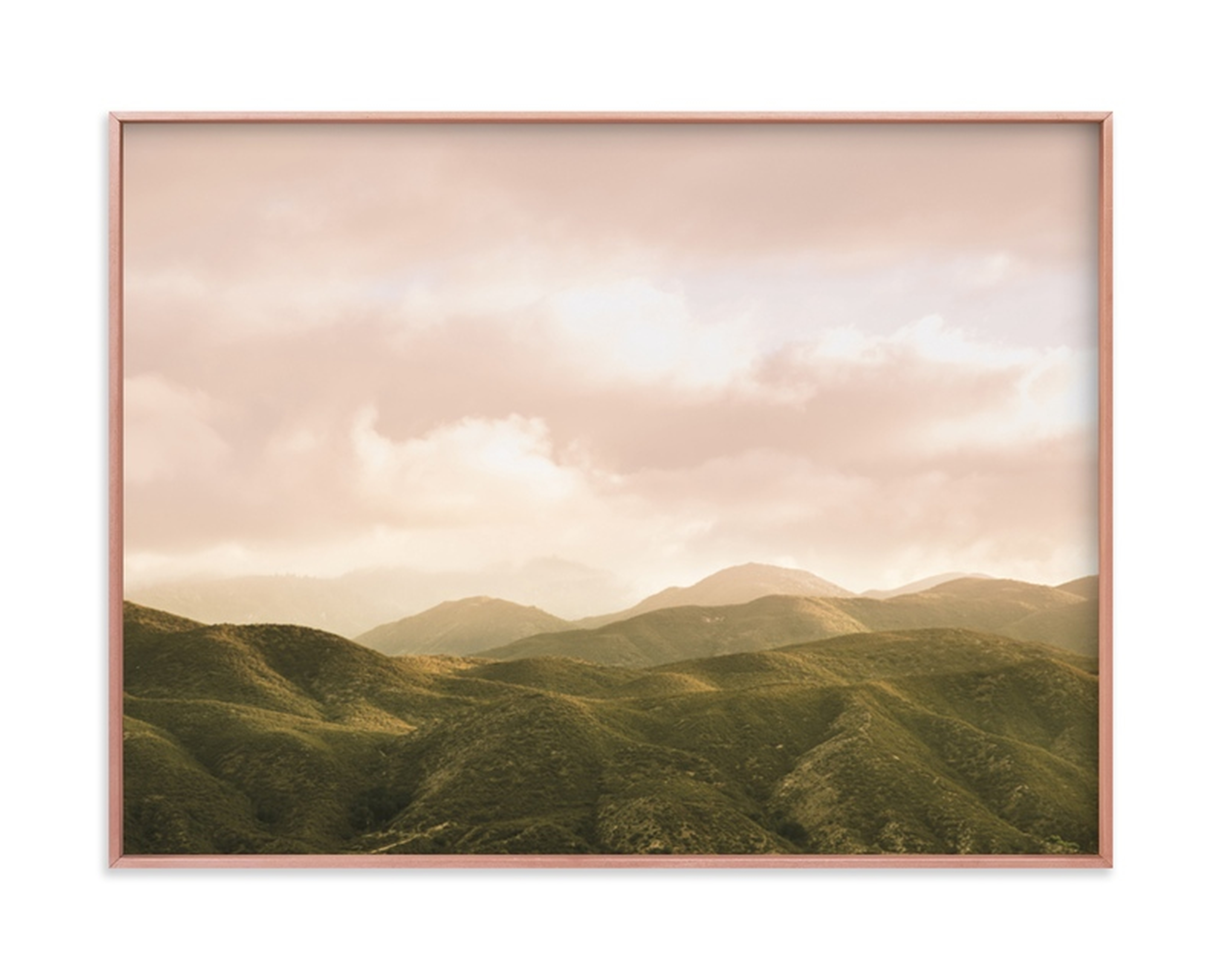 Hazy Mountain High Limited Edition Fine Art Print - Minted
