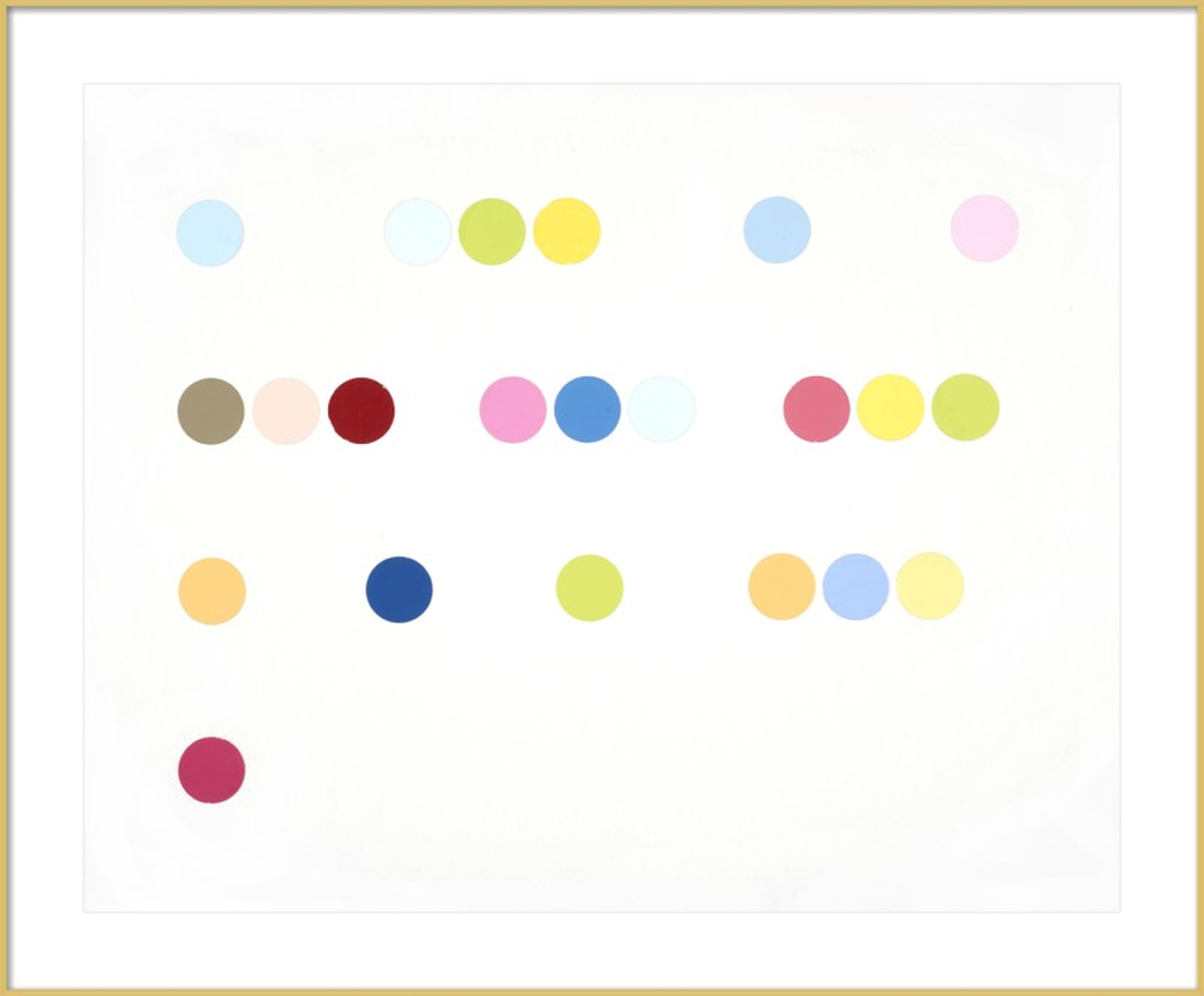 Dots (Love) by Rankin Willard for Artfully Walls - Artfully Walls