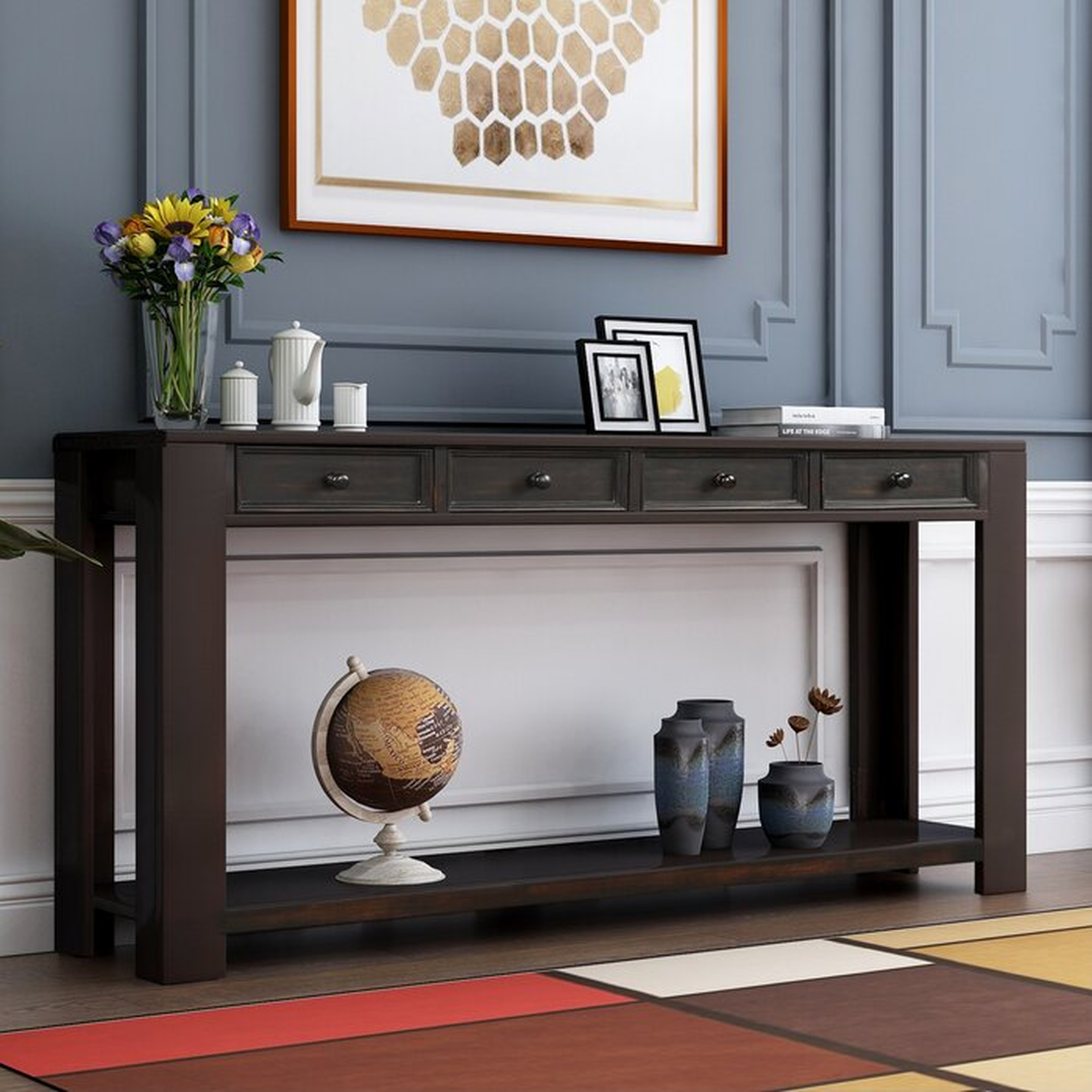 64'' Solid Wood Console Table - Wayfair