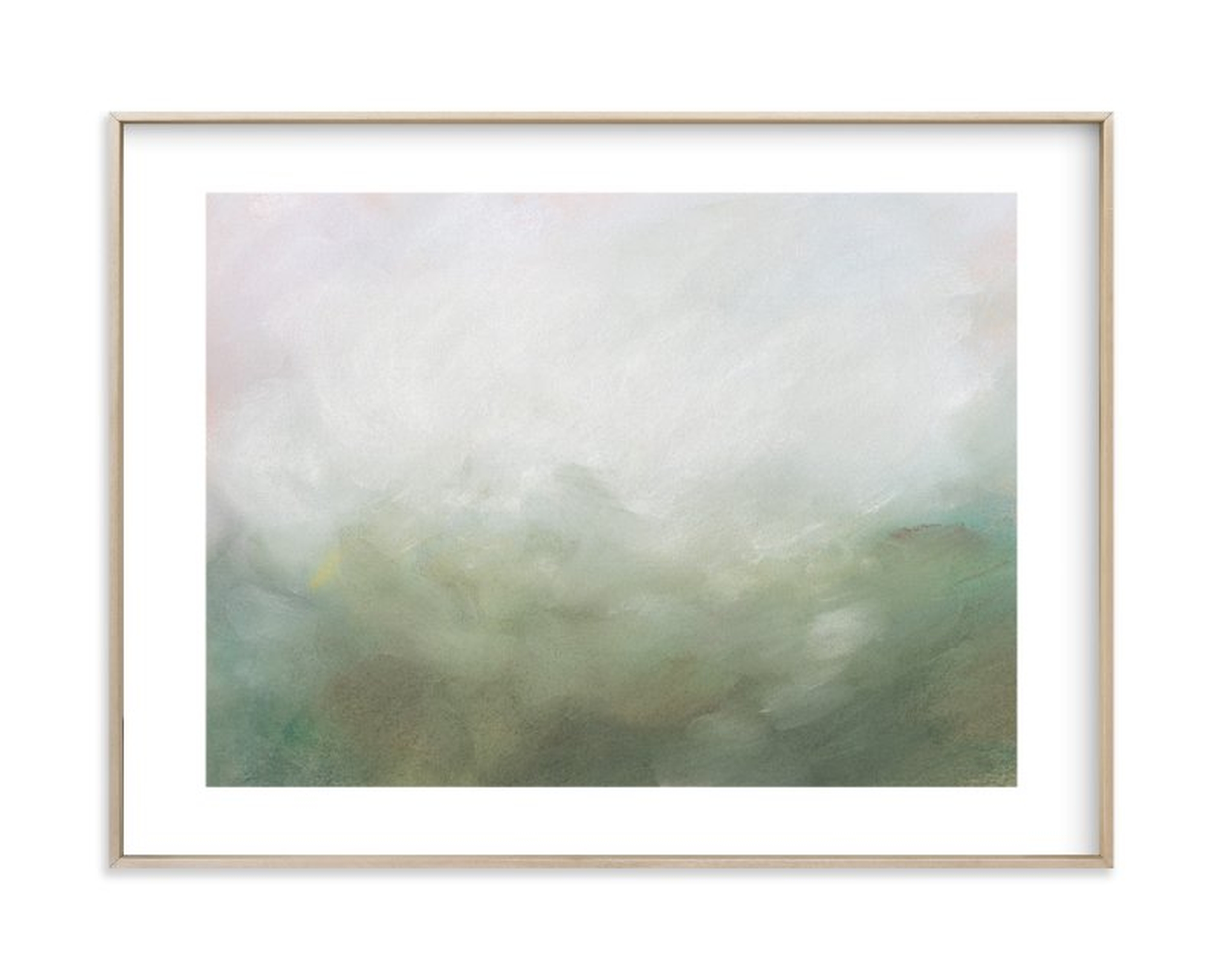 Morning Mist, 18x24 Framed Art - Minted