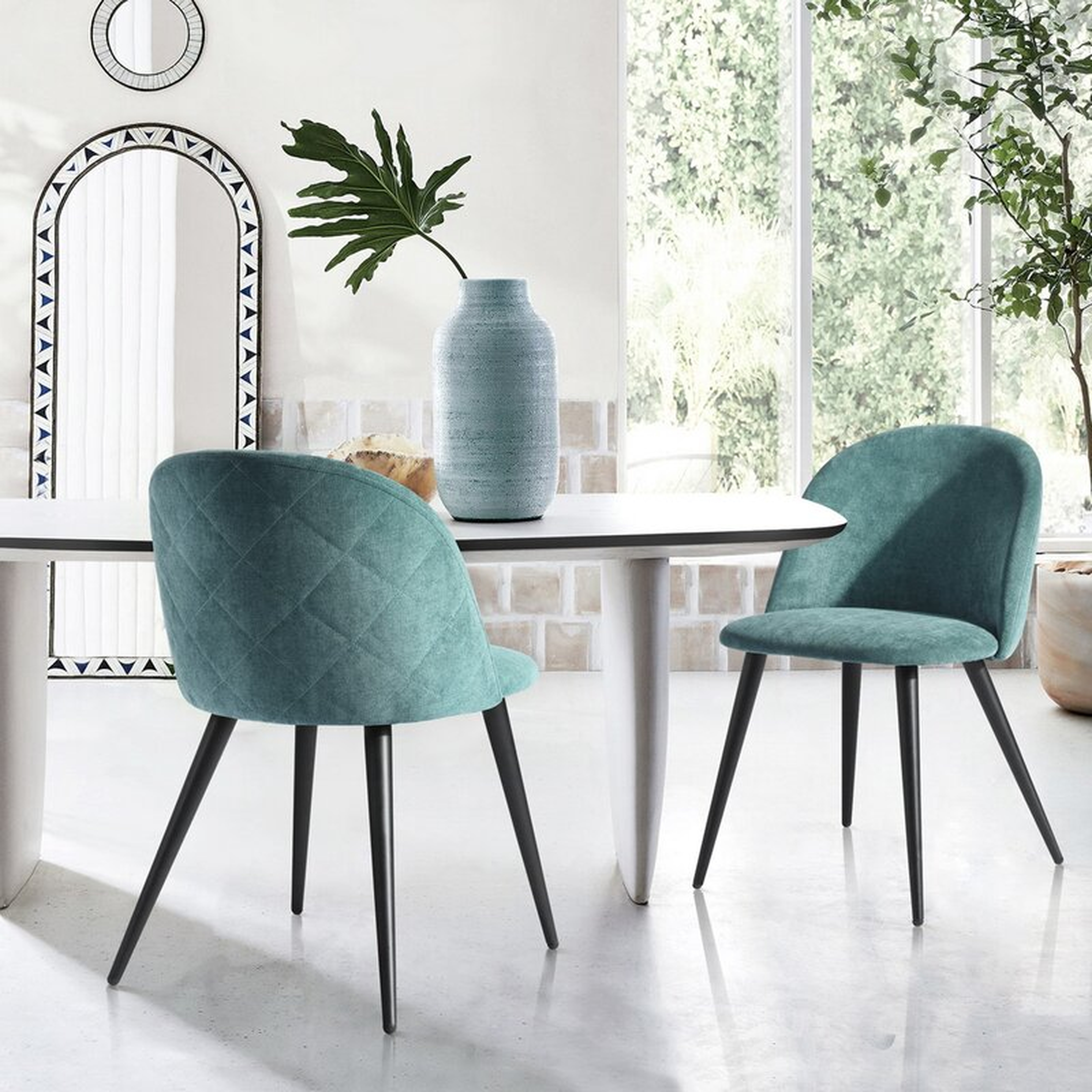Witherspoon Upholstered Dining Chair (Set of 2) - Wayfair