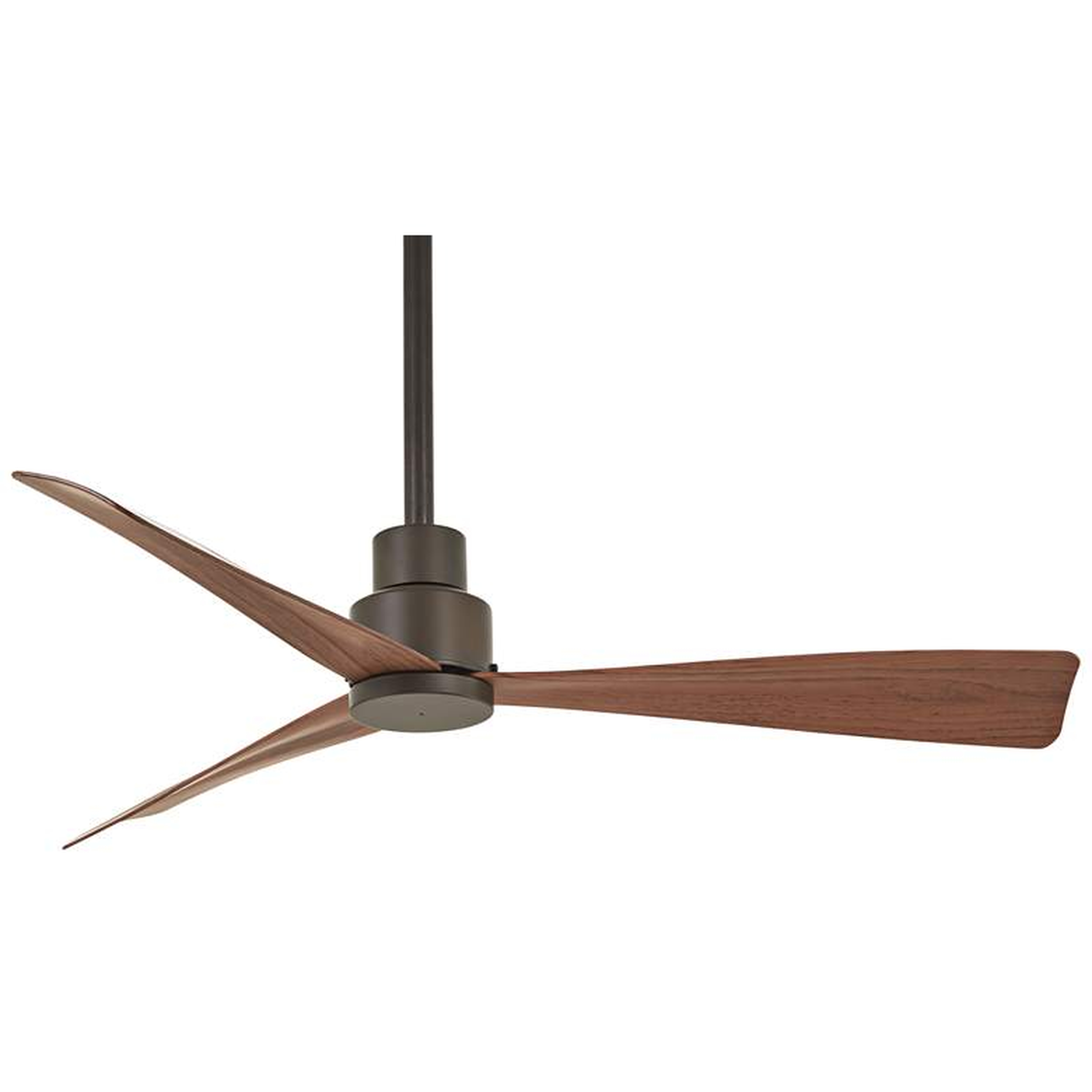 44" Minka Aire Simple Oil-Rubbed Bronze Outdoor Ceiling Fan - Lamps Plus