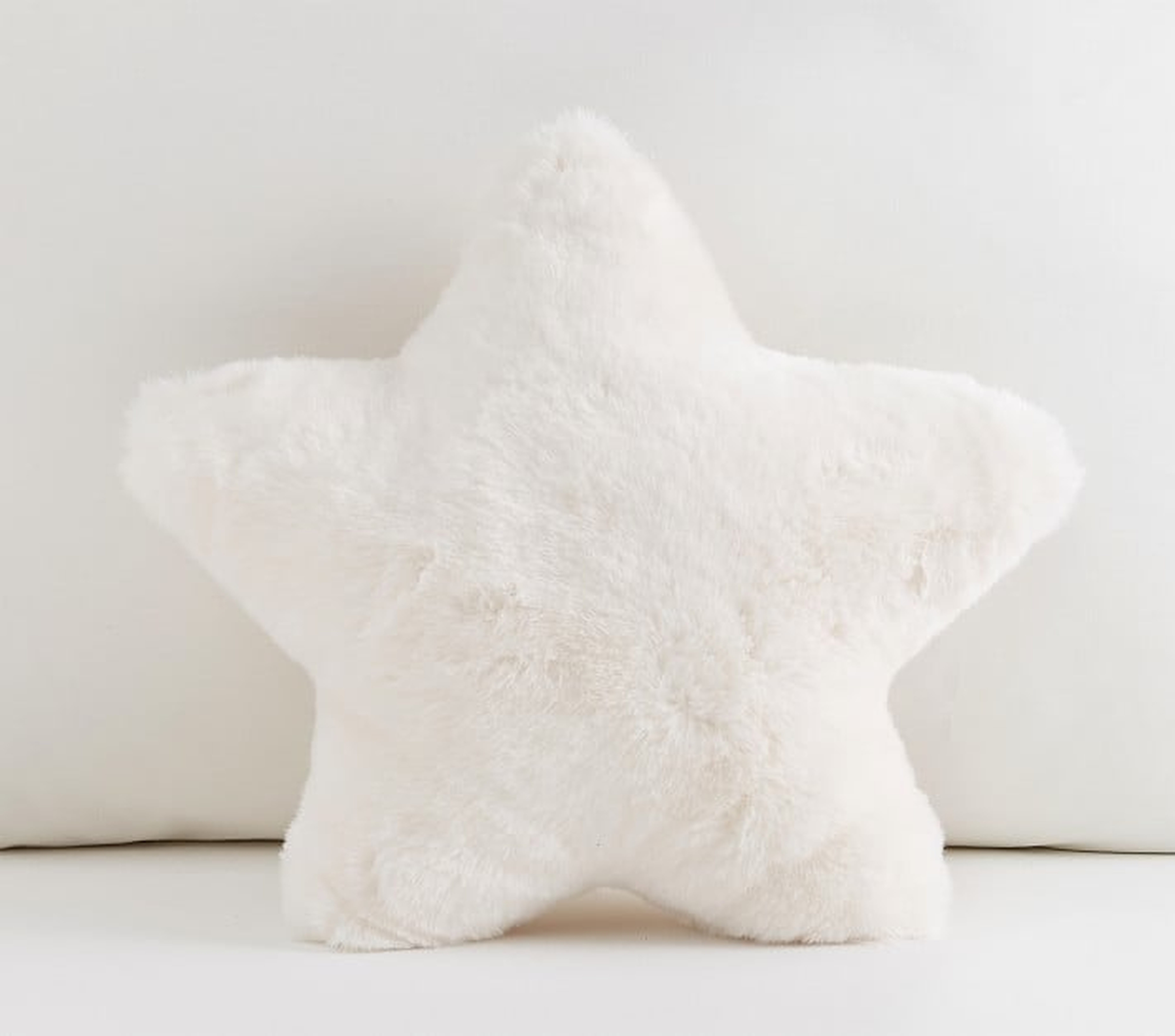 Faux-Fur Star Shaped Pillow - Pottery Barn Kids