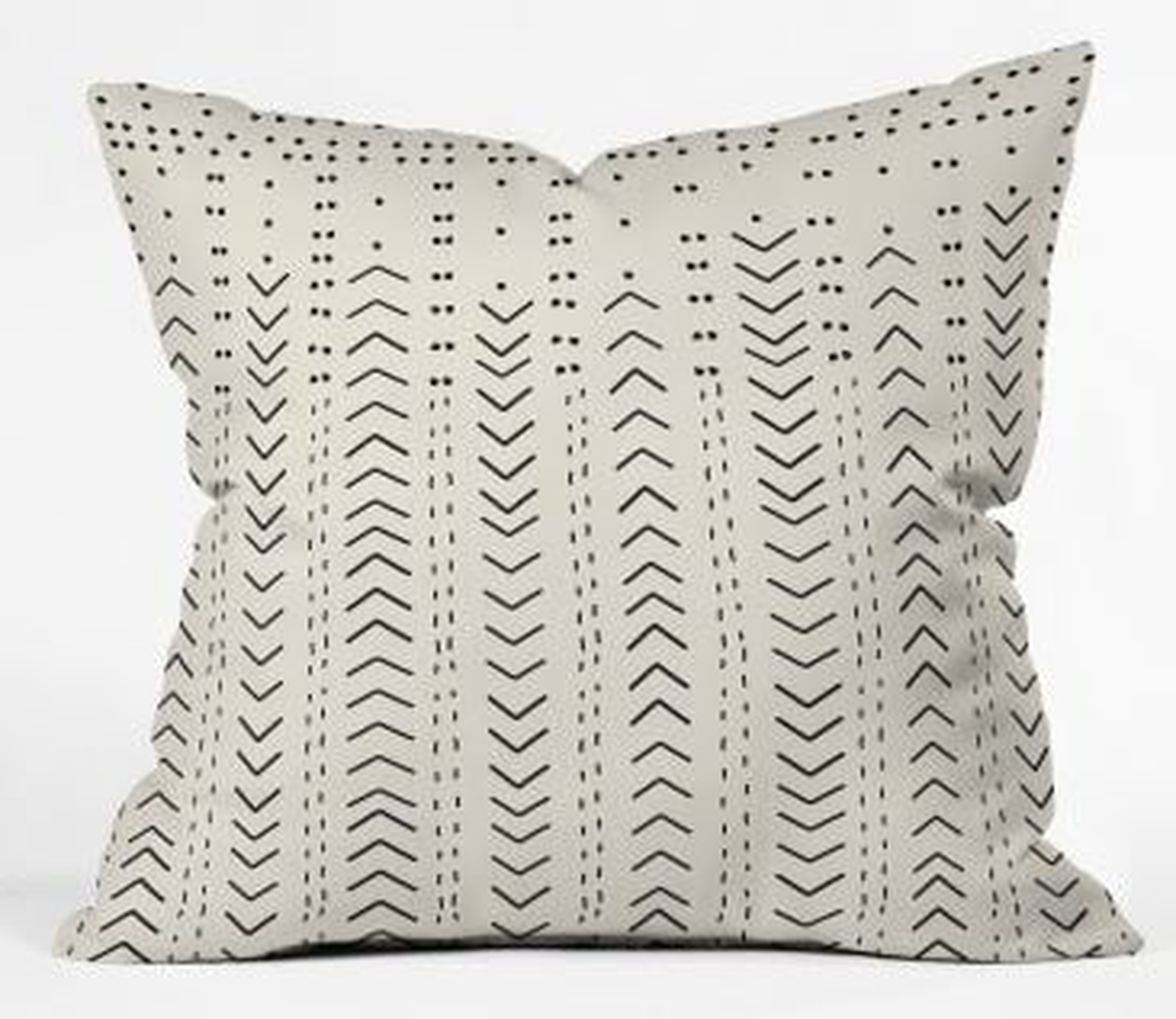 Iveta Abolina Mud Cloth Inspo VIII Throw Pillow WITH INSERT - Wander Print Co.