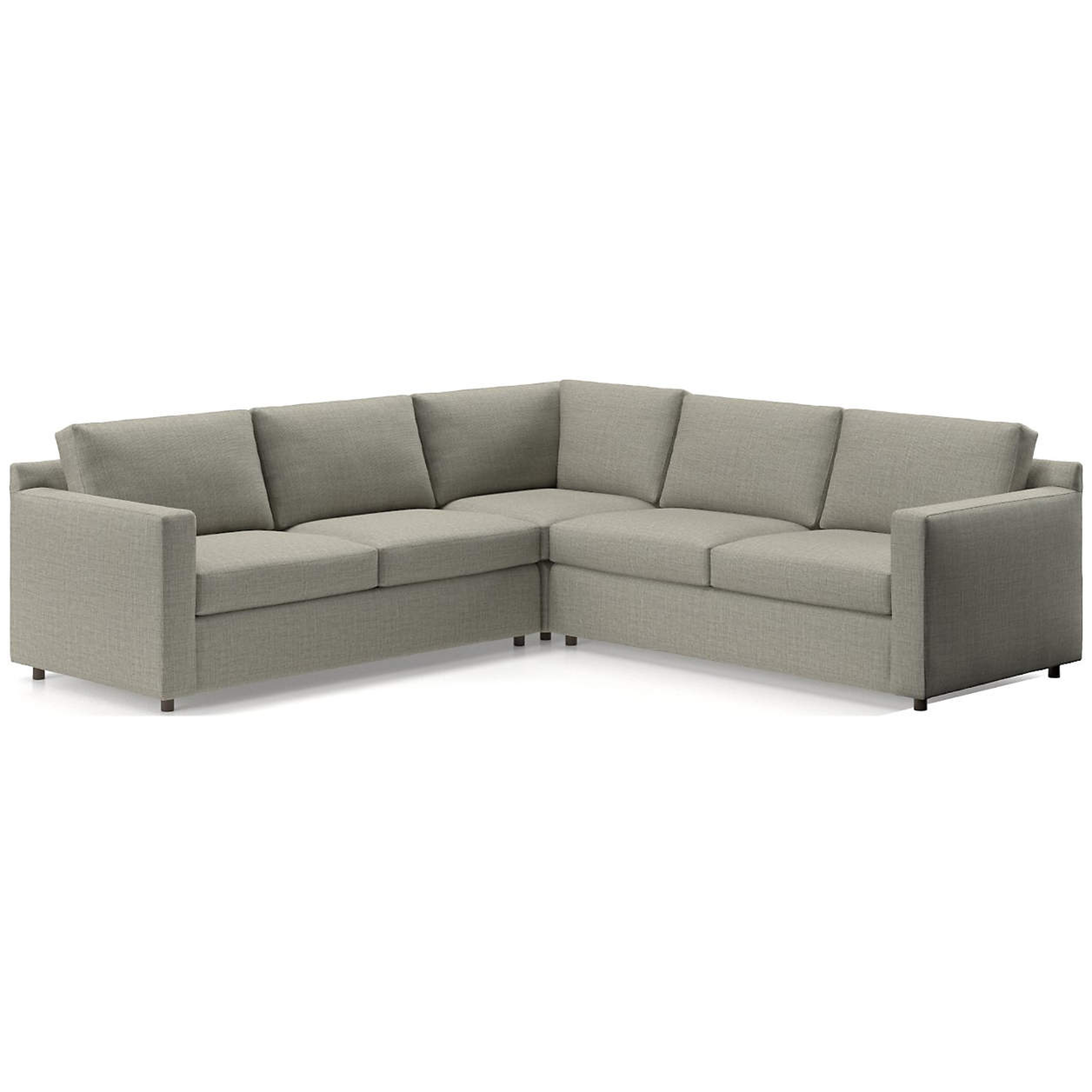 Barrett 3-Piece Sectional - ships mid-March - Crate and Barrel