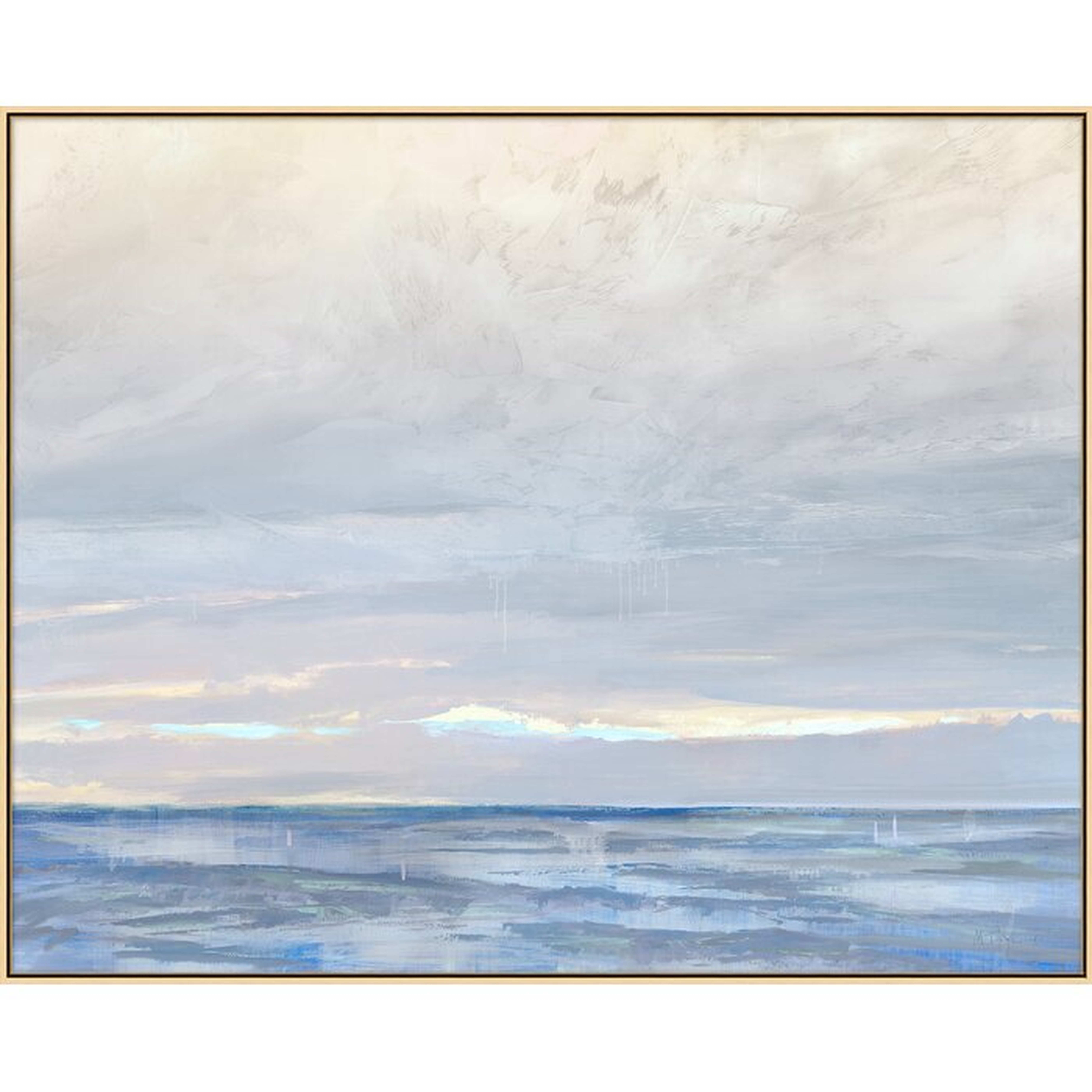 'WHERE SEA MEETS SKY' - PAINTING PRINT ON CANVAS - Perigold