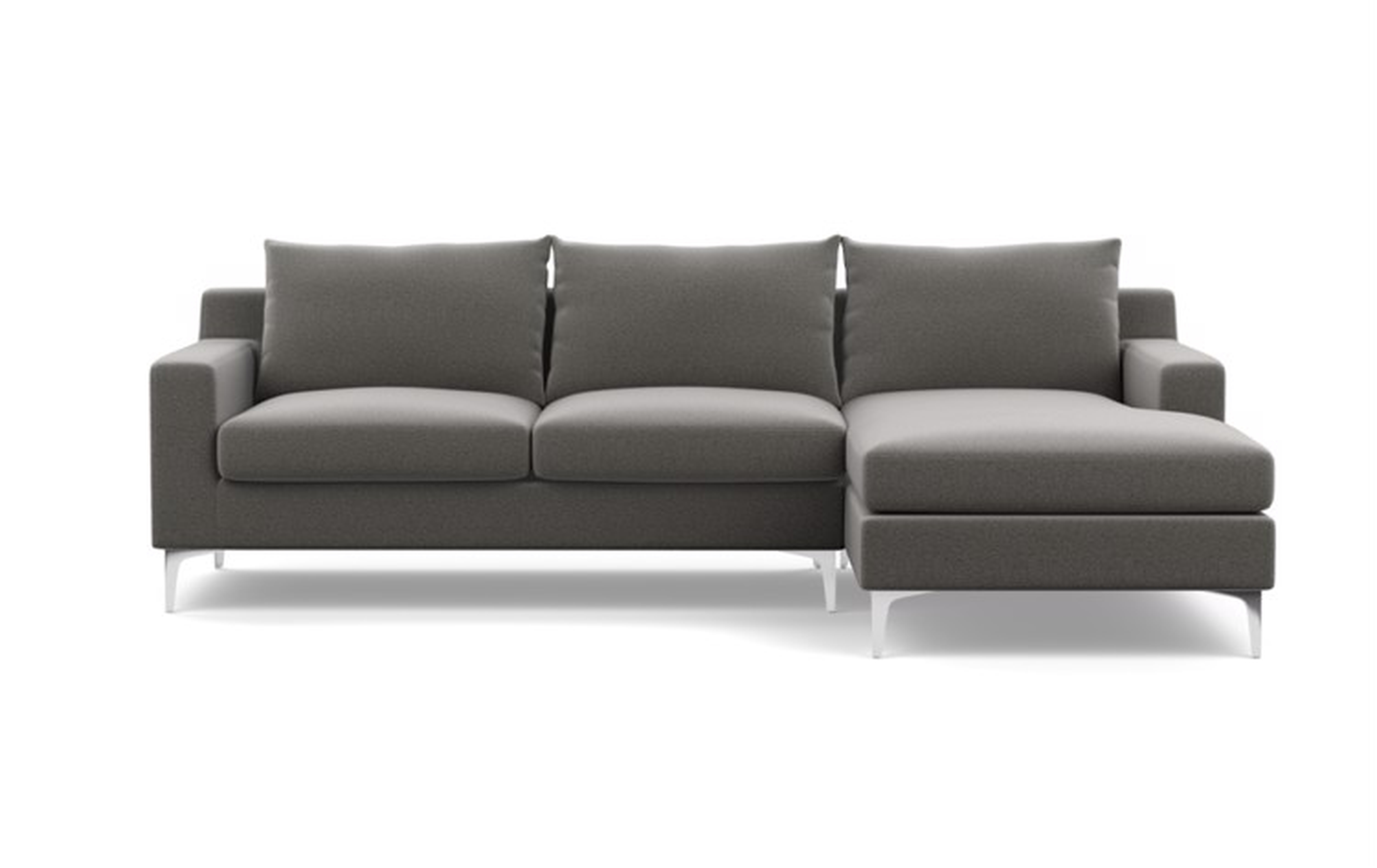 SLOAN Sectional Sofa with Right Chaise - Interior Define