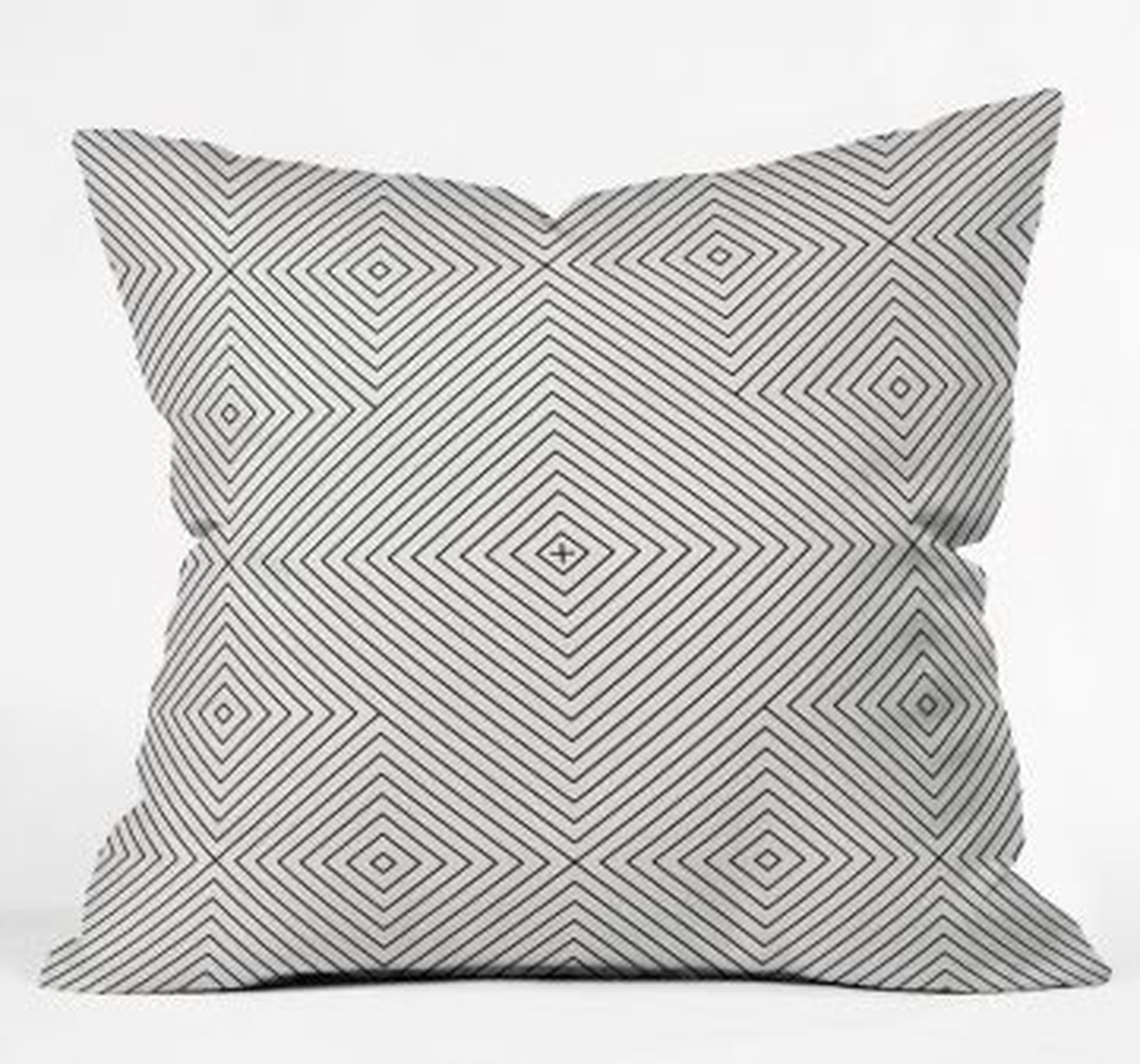 KERNOGA BLACK AND WHITE 2 Throw Pillow By Fimbis - Wander Print Co.
