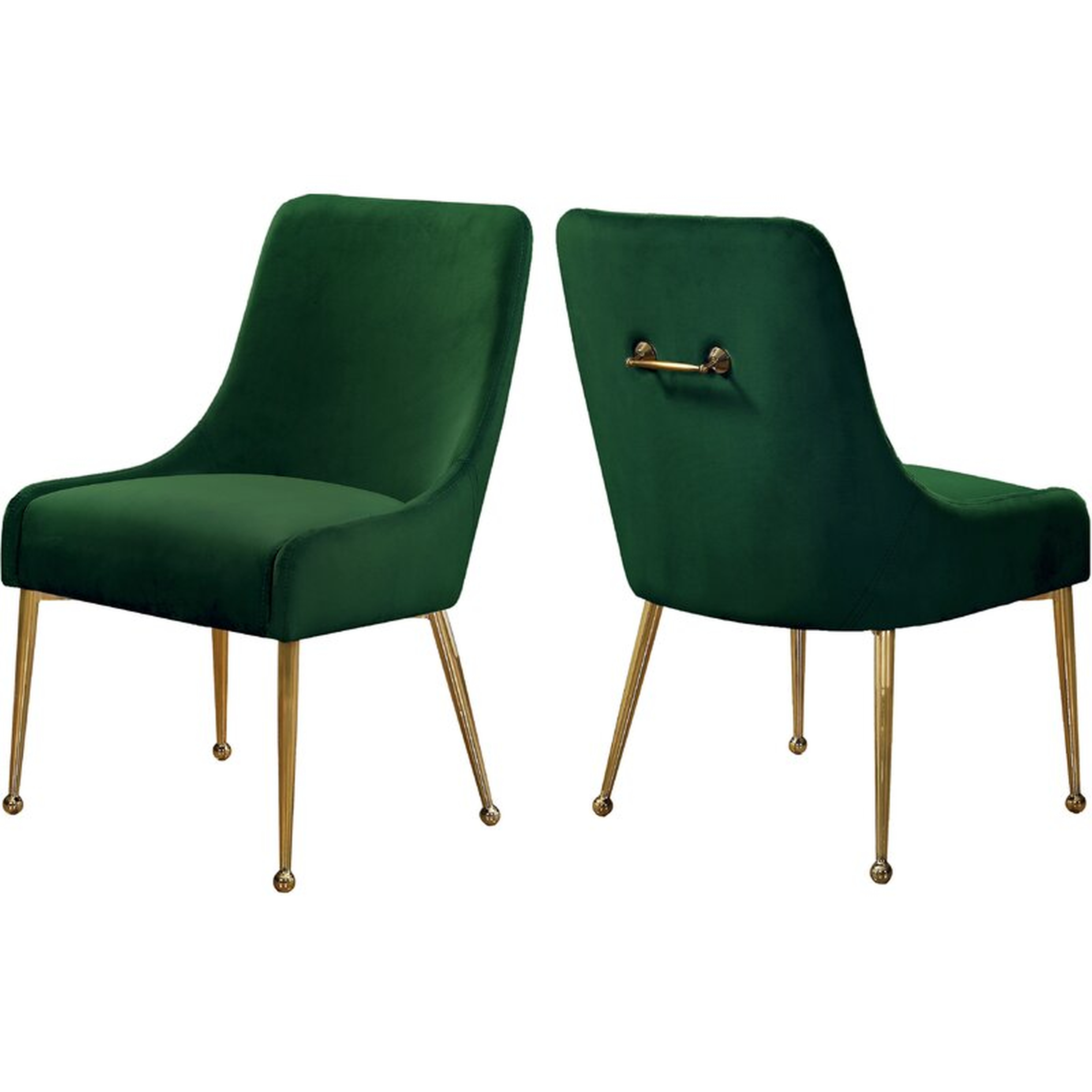 Stovall Velvet Upholstered Side Chair_set of 2 - AllModern
