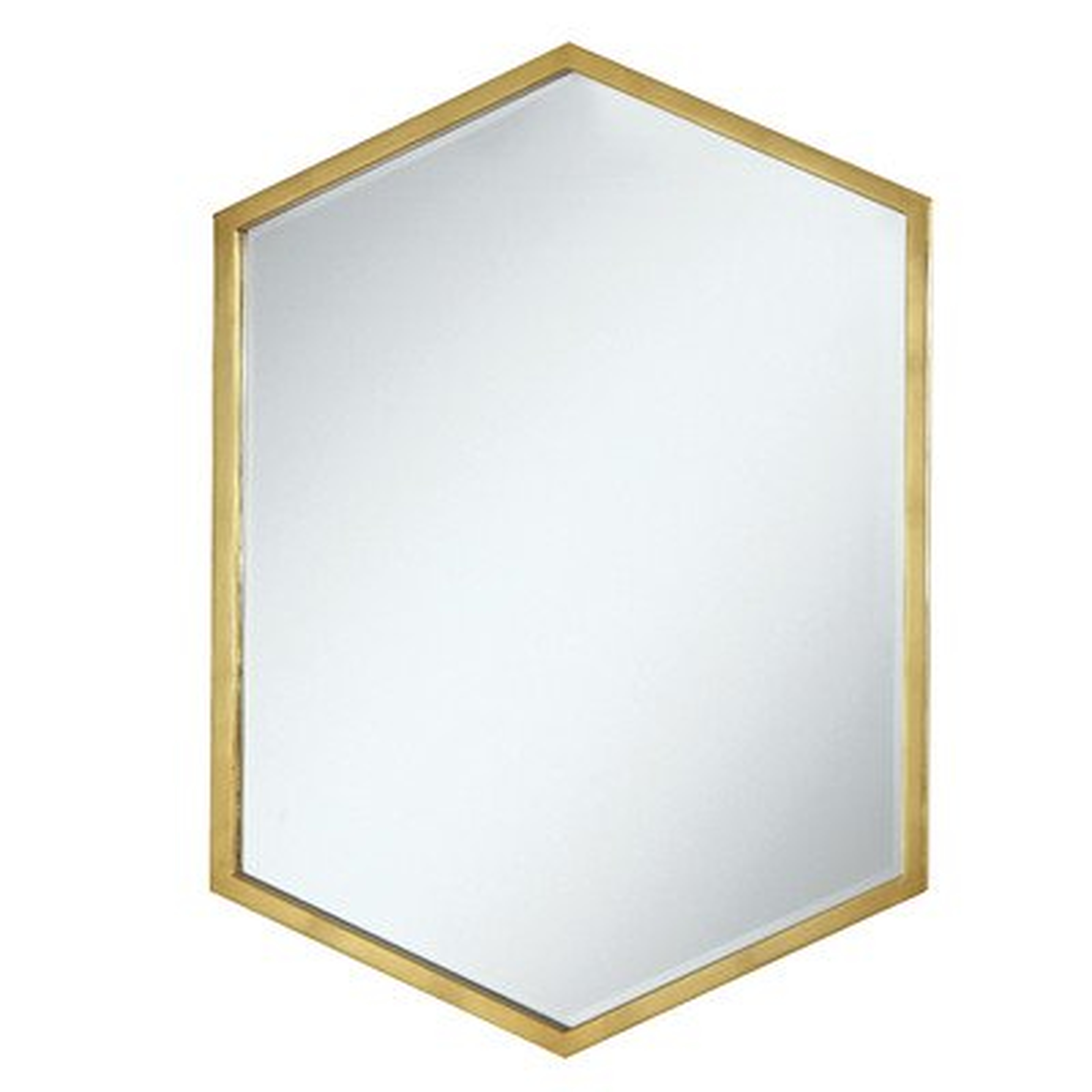 Cherine Hexagon Glam Accent Mirror - Wayfair