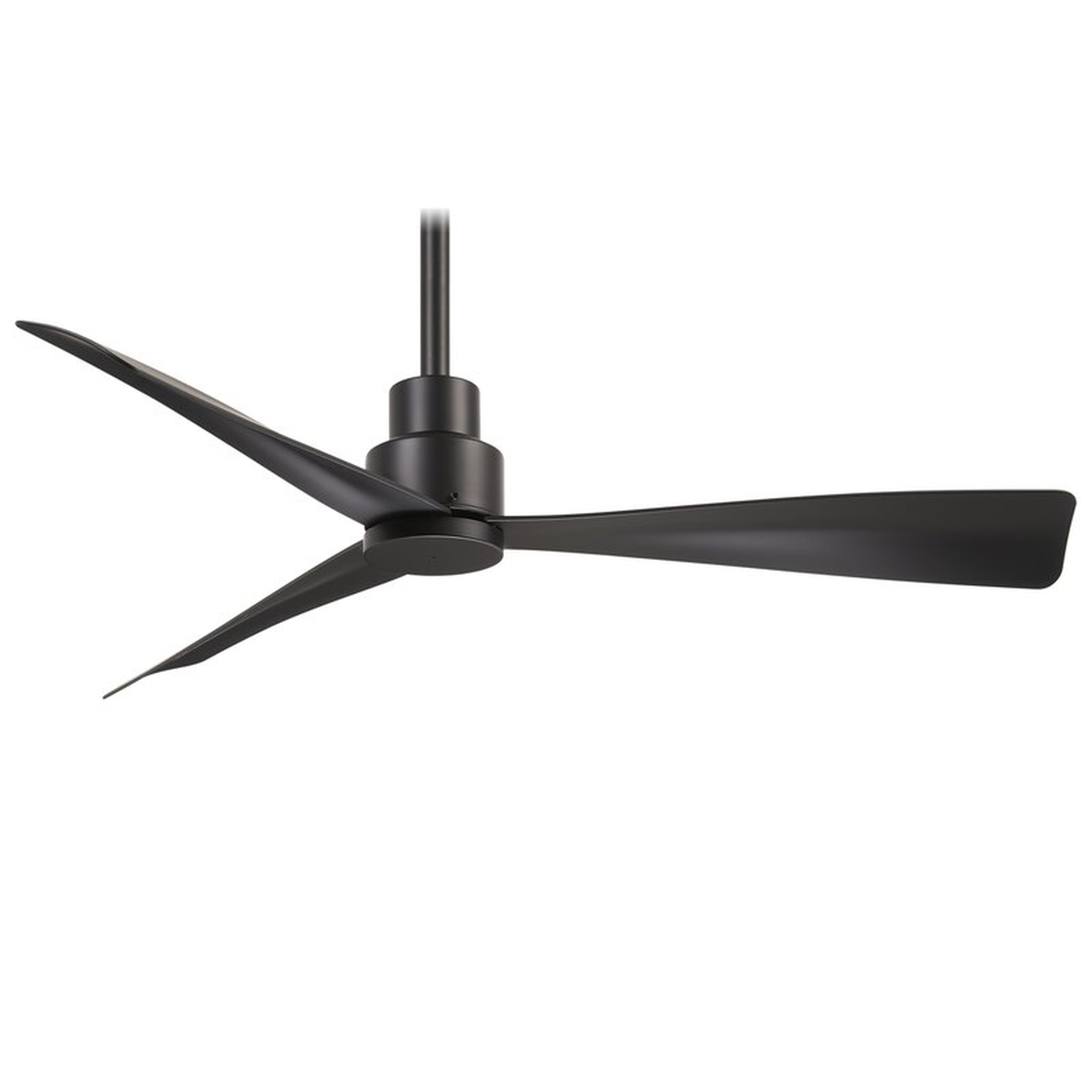 44" Simple 3 Blade Ceiling Fan with Remote - Wayfair
