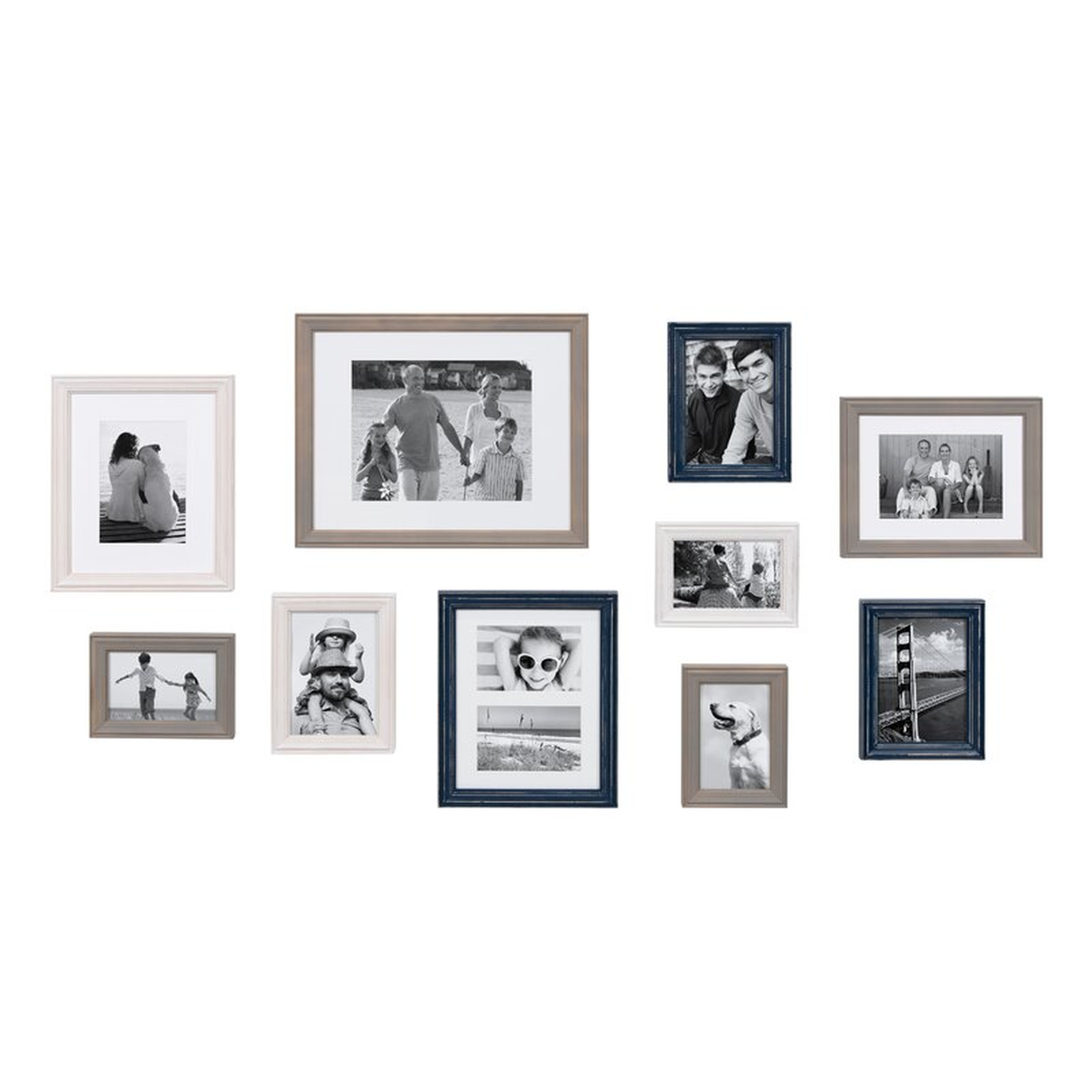 10 Piece Sturminster Gallery Picture Frame Set - Wayfair