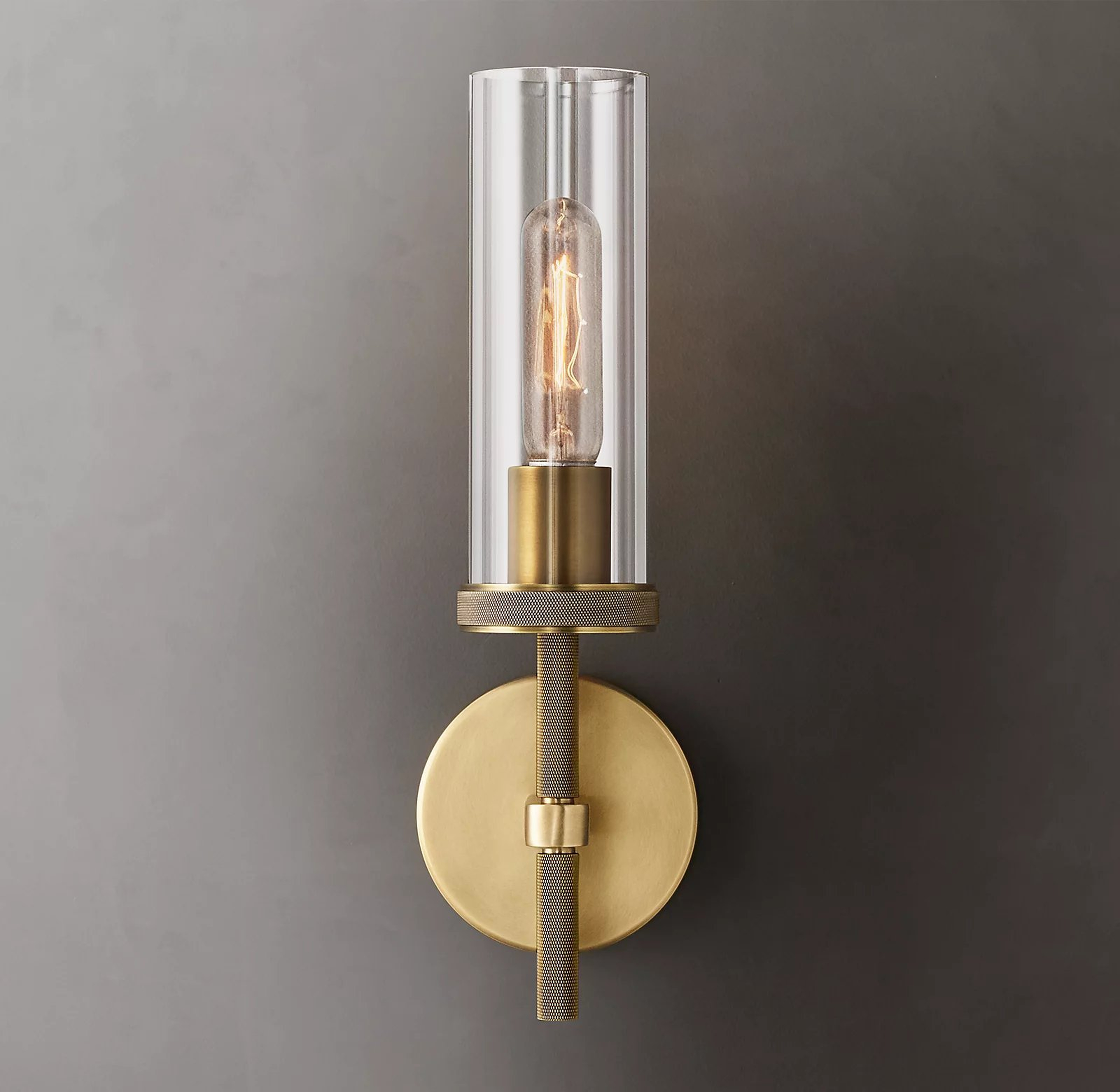 LAMBETH KNURLED SCONCE - RH