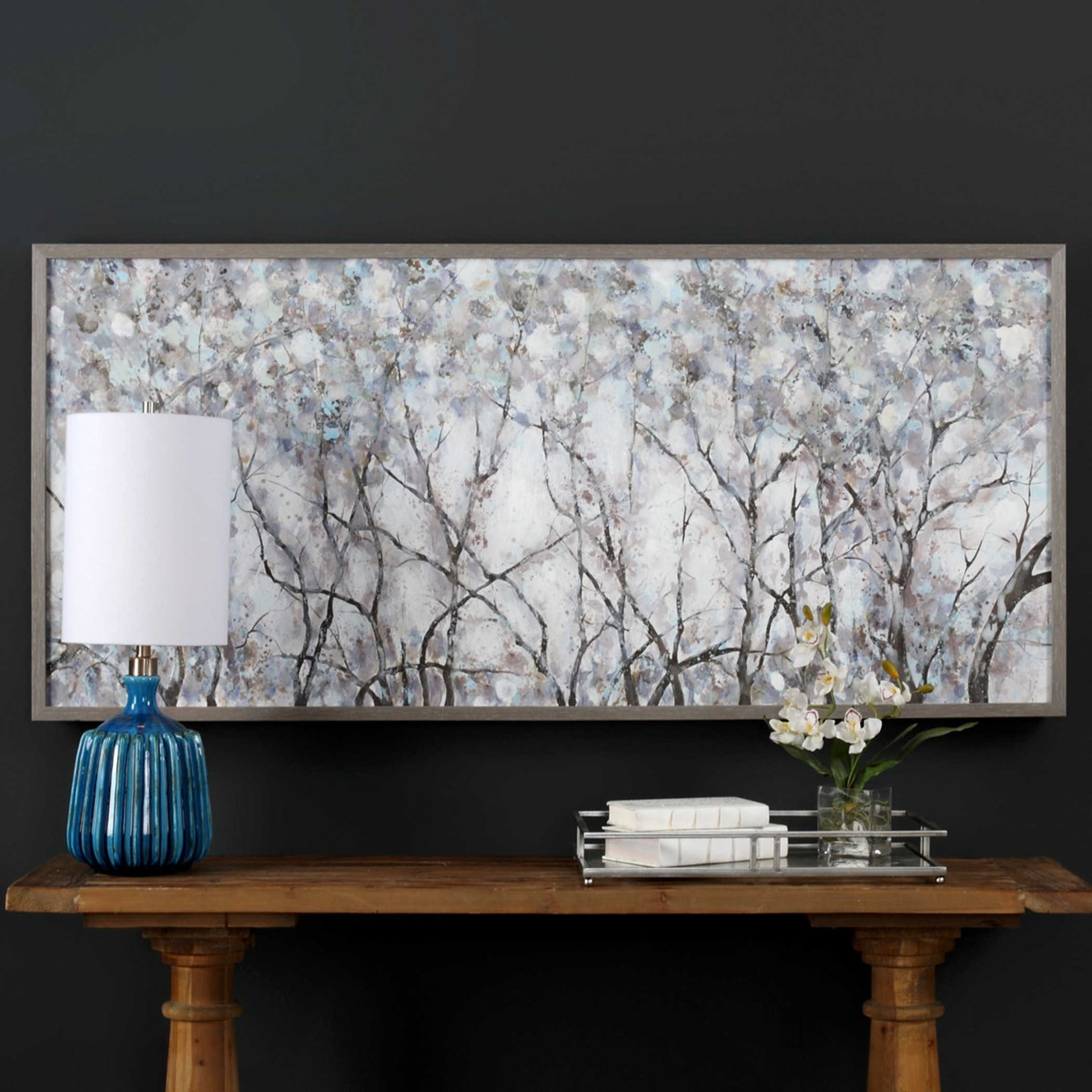 CANOPY OF LIGHTS HAND PAINTED CANVAS - Hudsonhill Foundry
