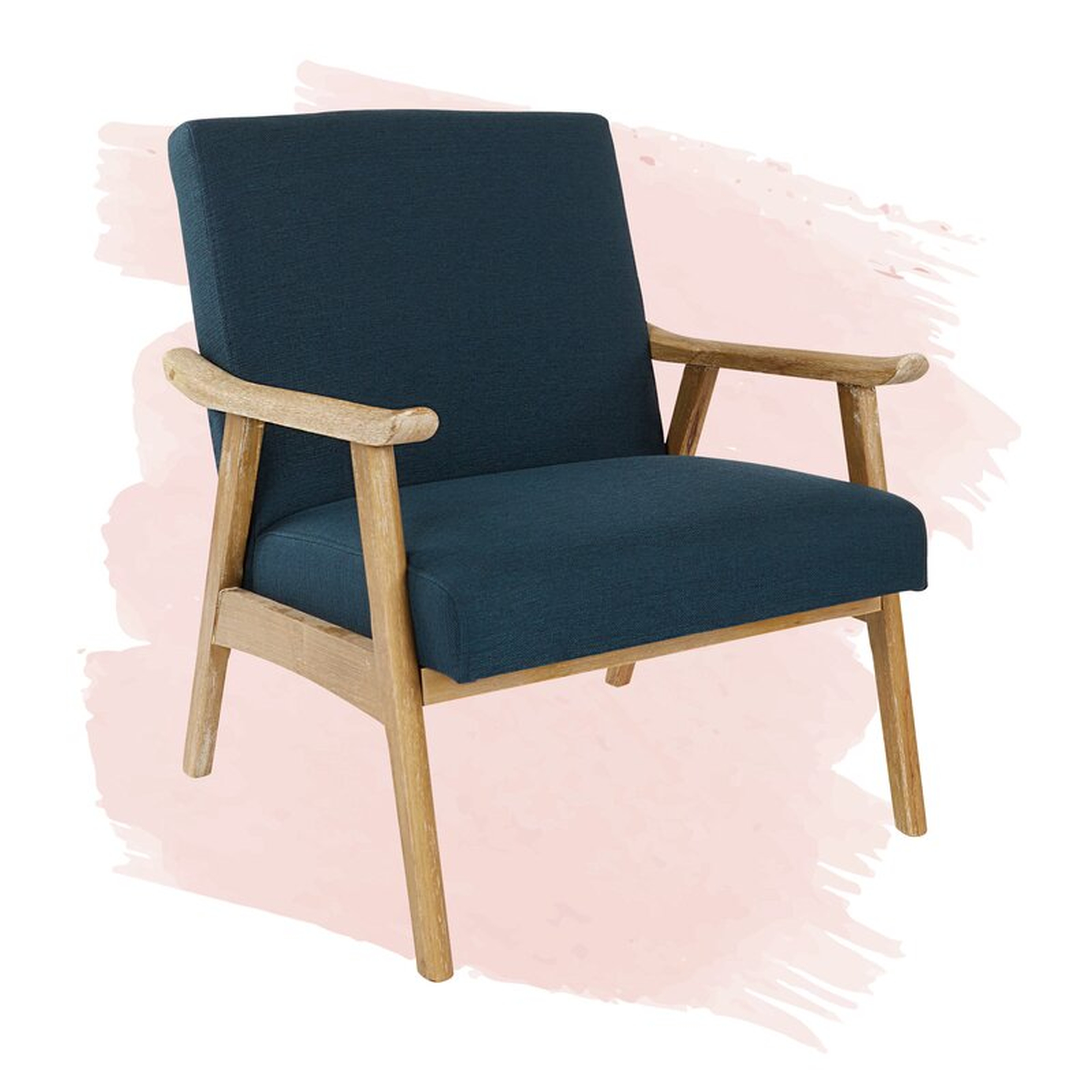 Kayla Lounge Chair -Blue - Wayfair