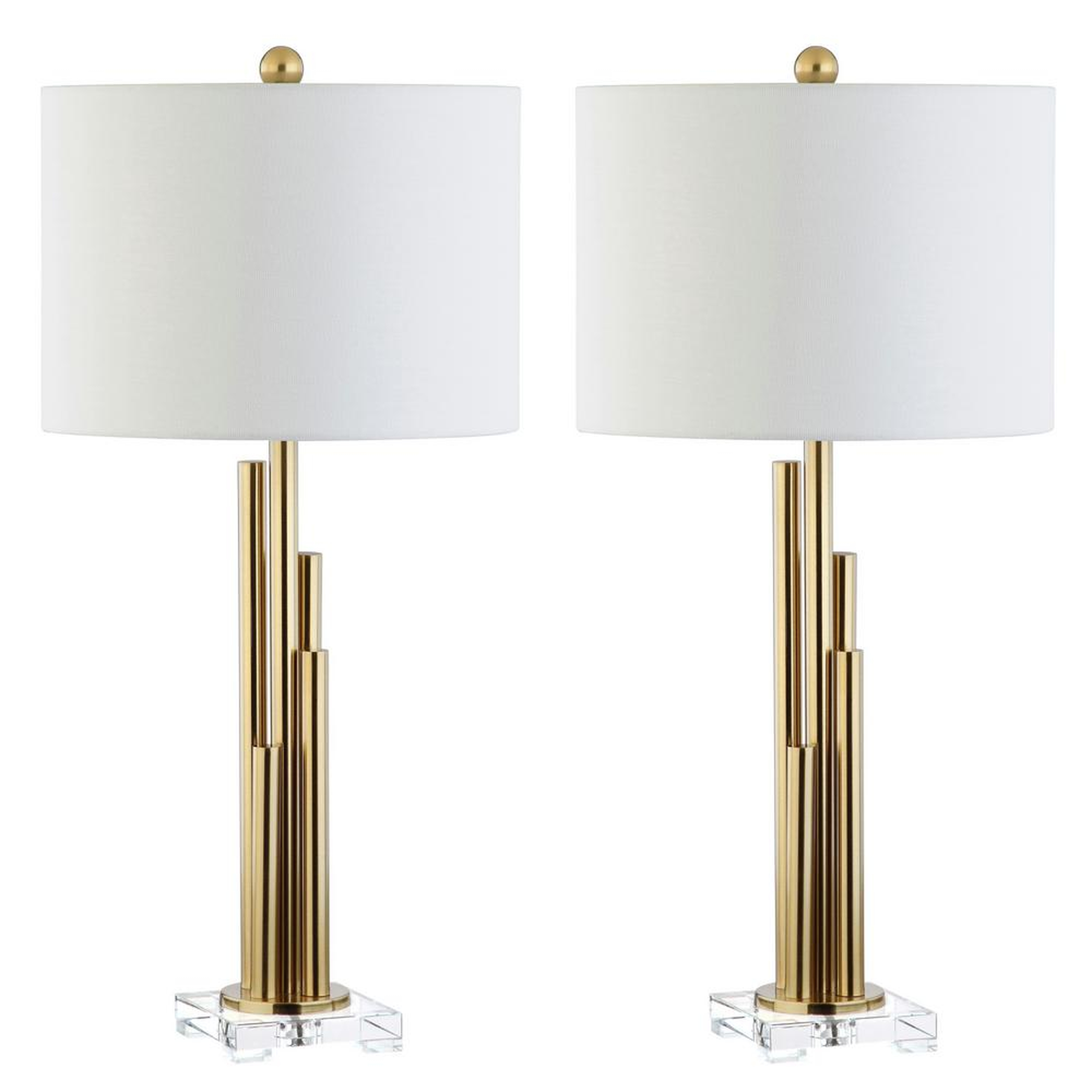 Hopper Table Lamp - Brass Gold - Arlo Home - Arlo Home