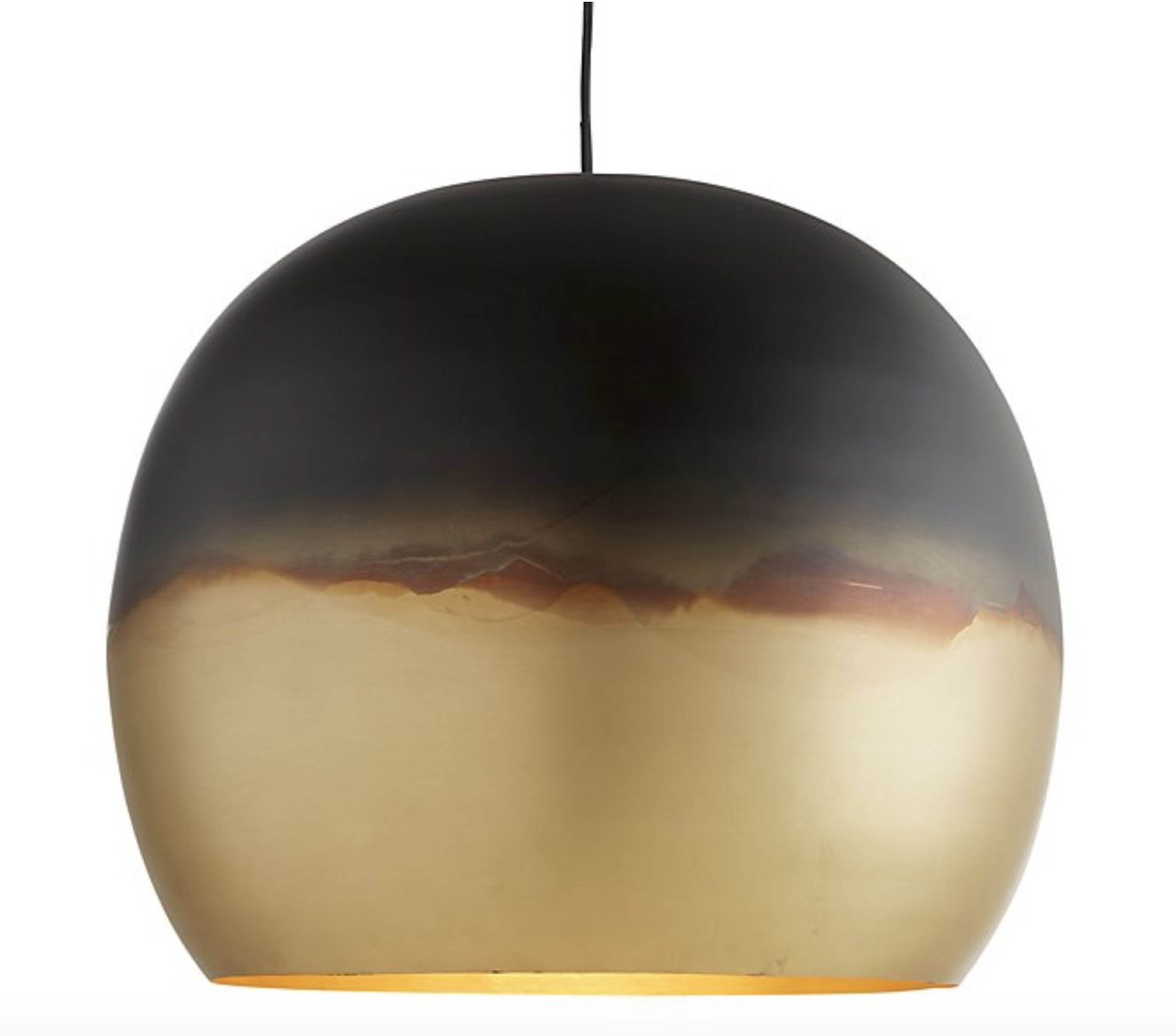 Elara Metal Globe Pendant Light - Crate and Barrel